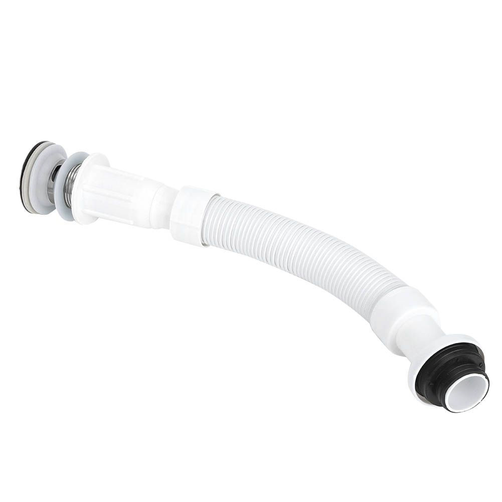 37mm Kitchen Basin Single Drain Pipe OdorProof S Bend Water DownFlow Pipe