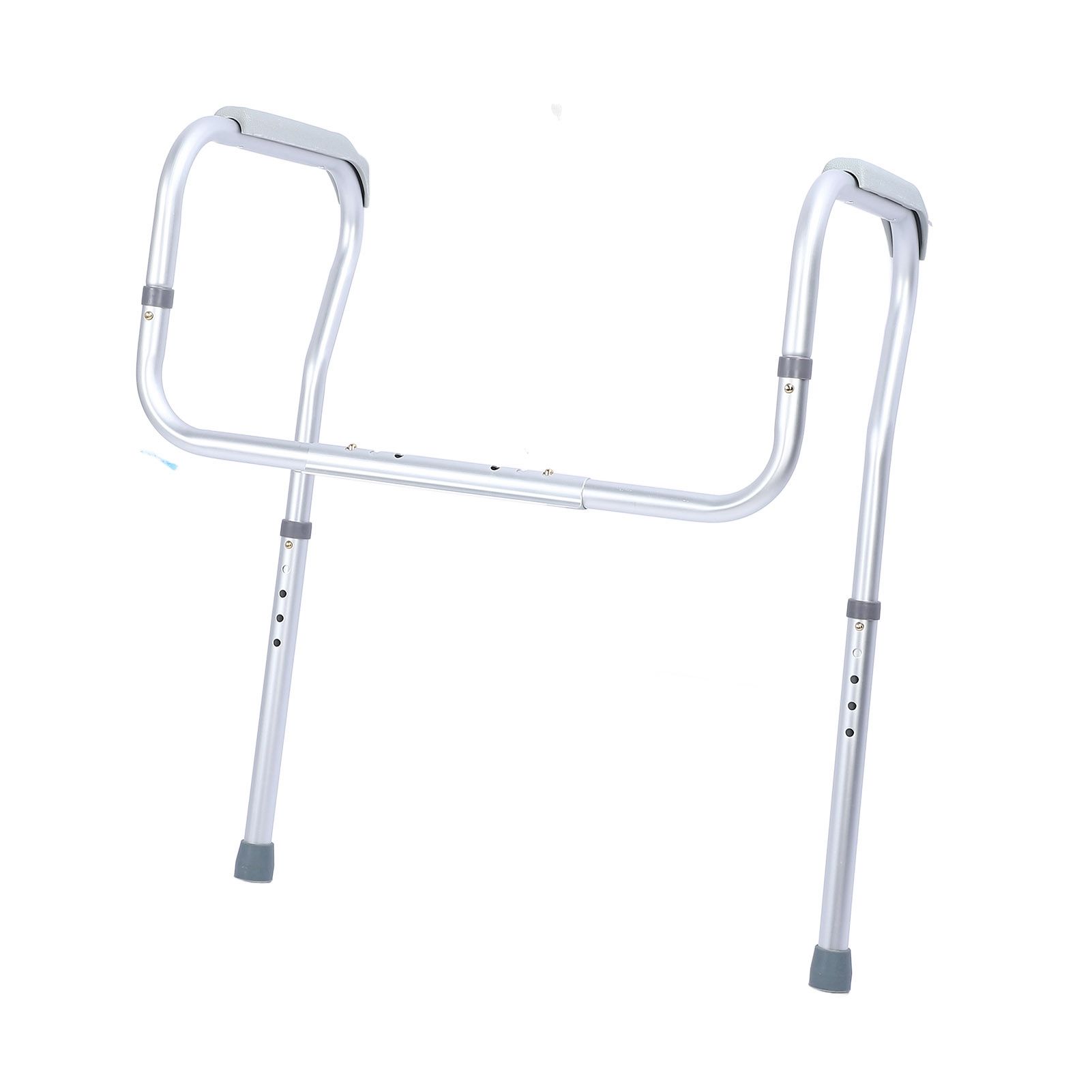 Bathroom Aluminum Alloy Toilet Guardrail Safety Rail Frame for Elderly view 3