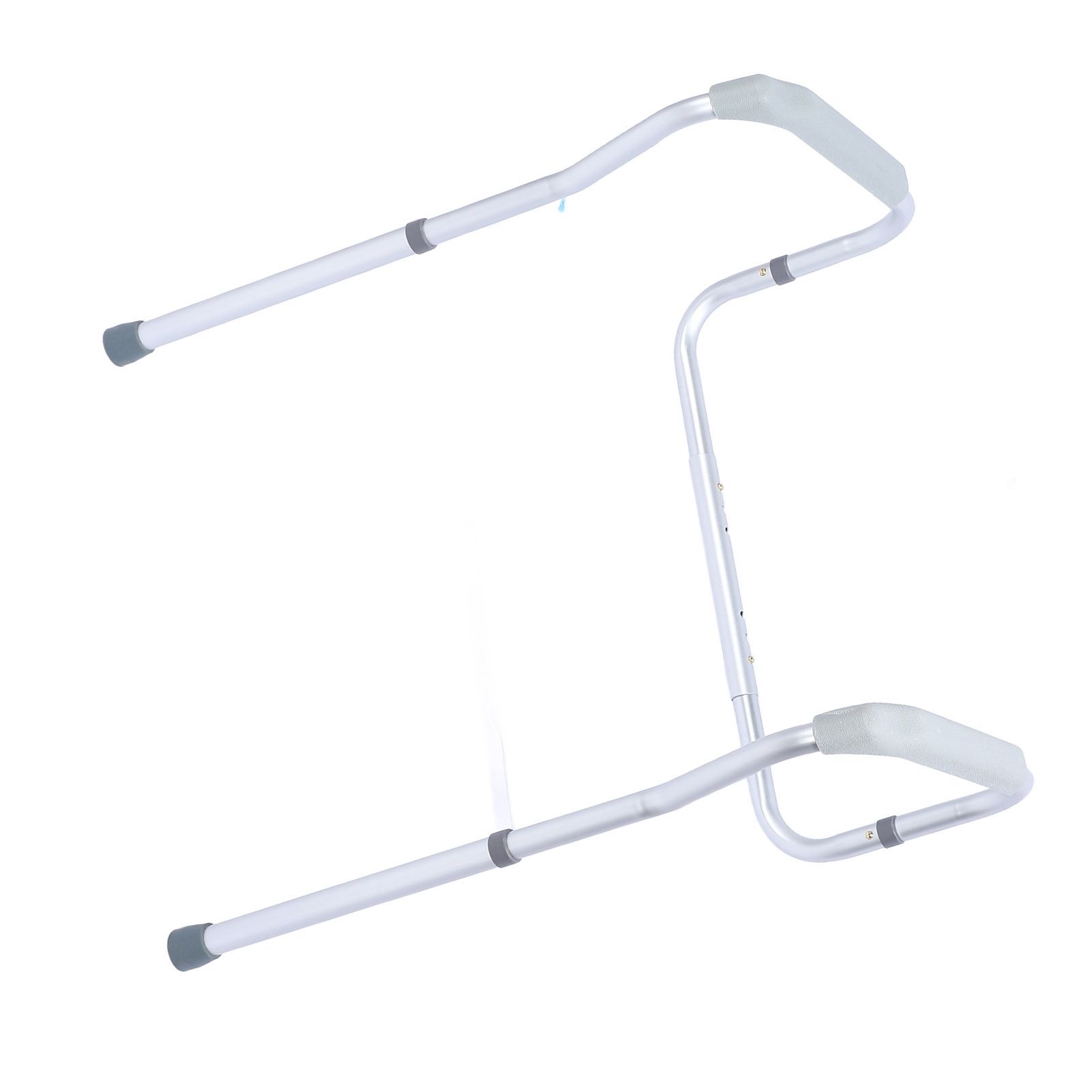 Bathroom Aluminum Alloy Toilet Guardrail Safety Rail Frame for Elderly view 6