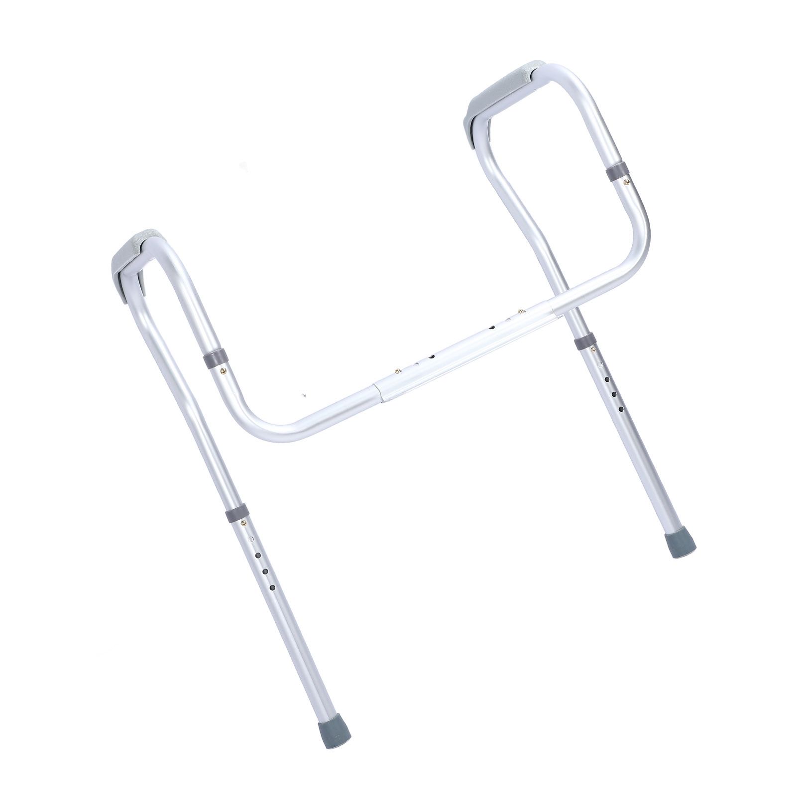 Bathroom Aluminum Alloy Toilet Guardrail Safety Rail Frame for Elderly view 8
