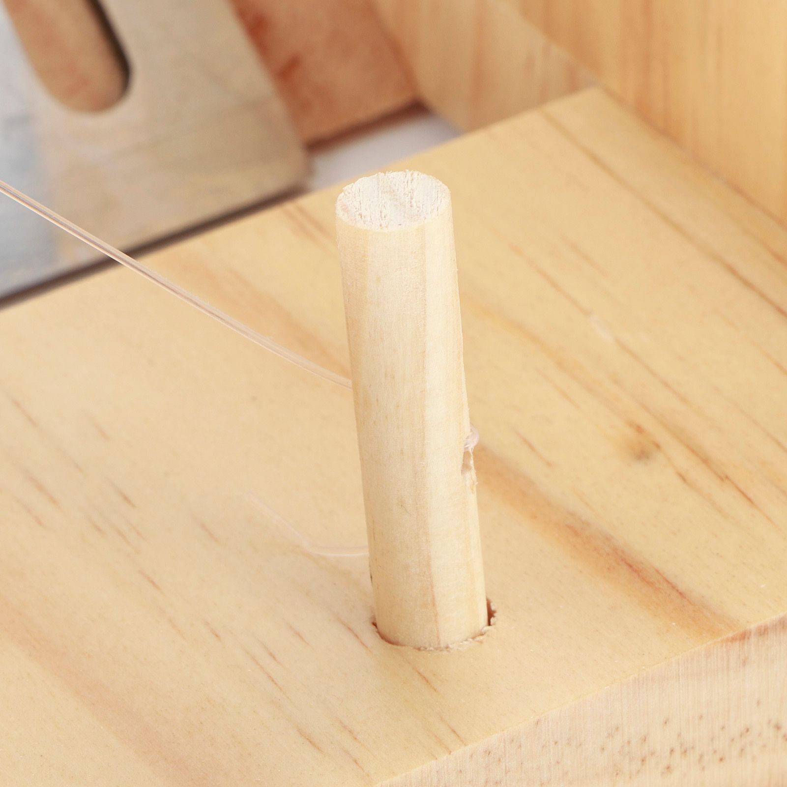 MultiFunction Adjustable Wood Soap Cutting Box HandMade Bread Cutter Mold for view 12