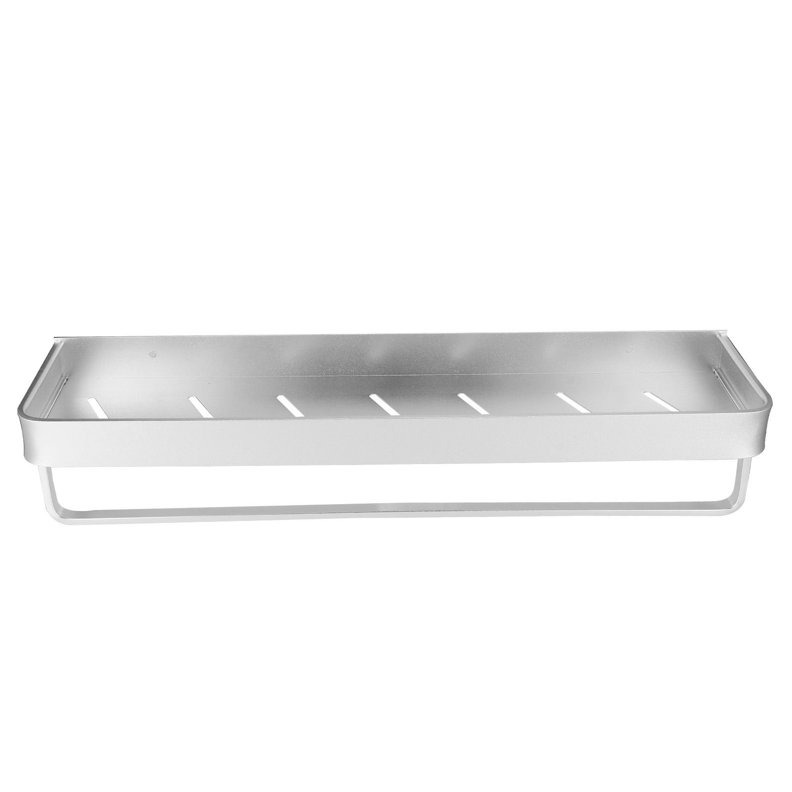 Bathroom Shelf Wall Mount Space Aluminium Shower Single Layer Shelf Shampoo view 3