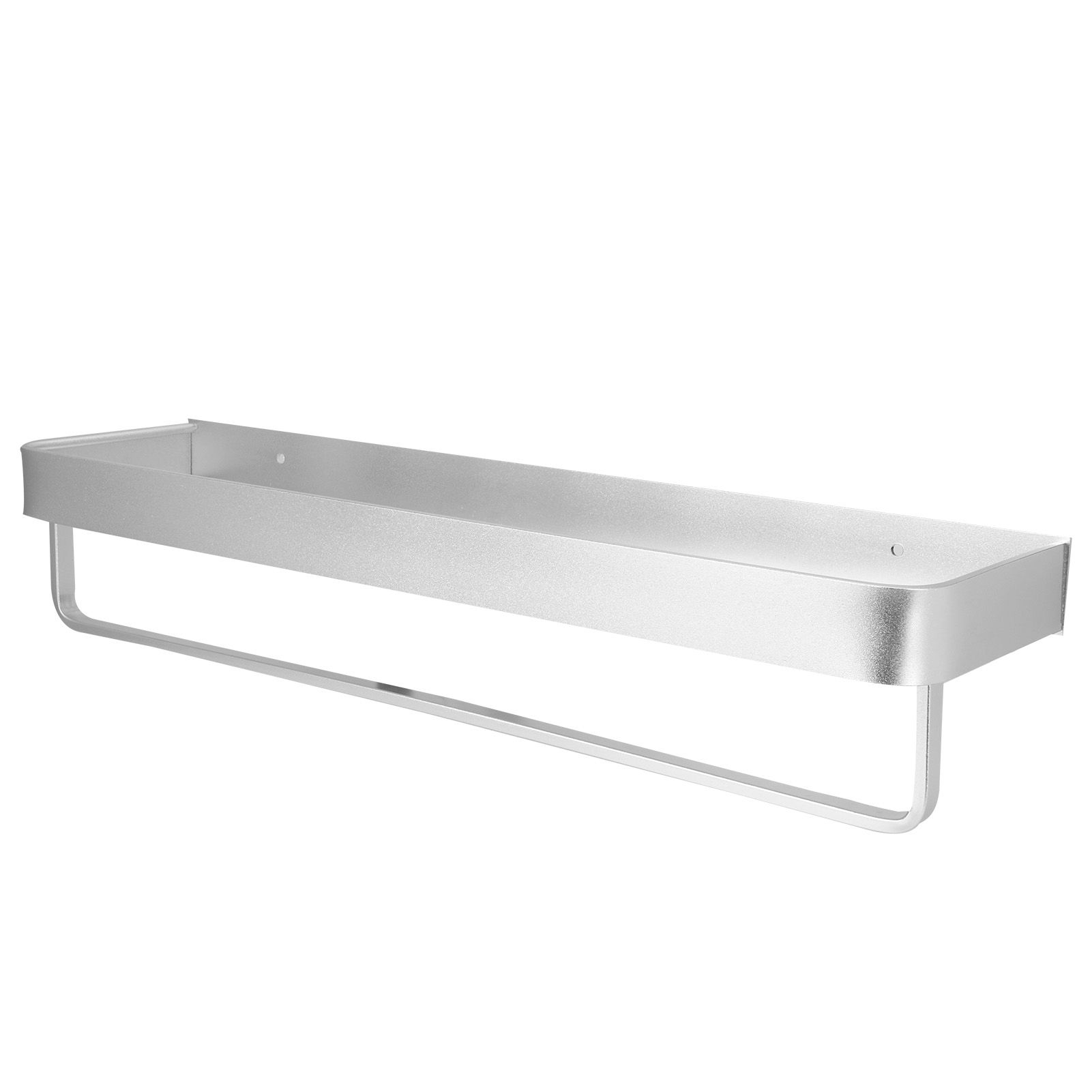 Bathroom Shelf Wall Mount Space Aluminium Shower Single Layer Shelf Shampoo view 7