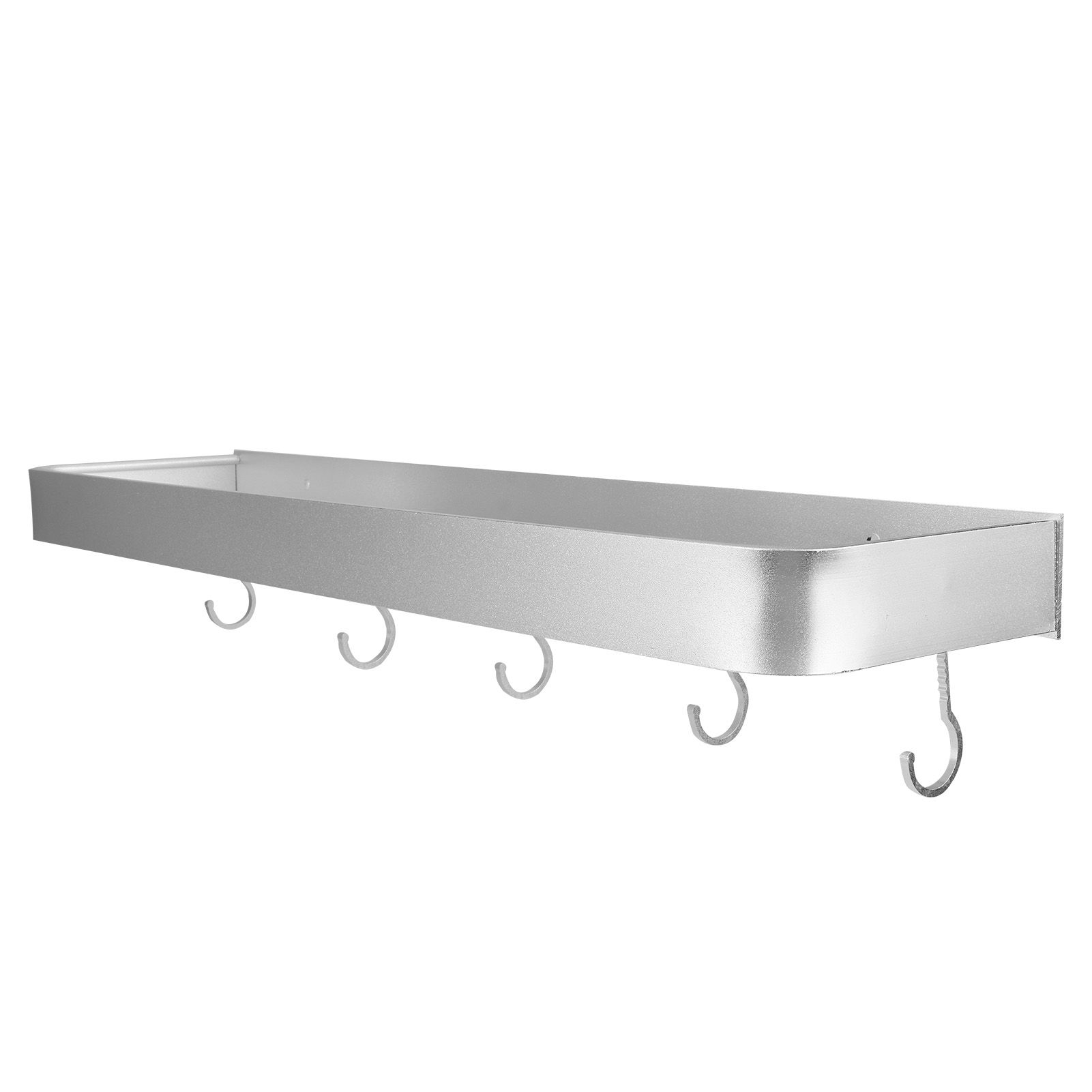 Bathroom Shelf Wall Mount Space Aluminium Shower Single Layer Shelf Shampoo
