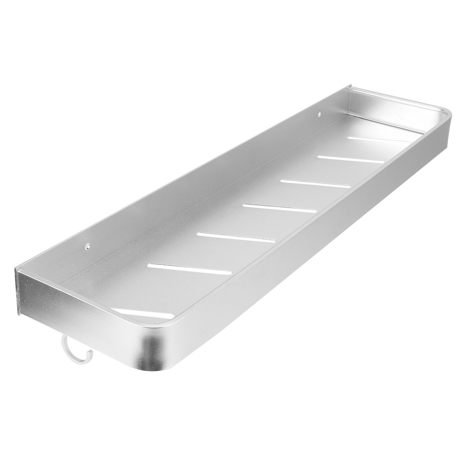Bathroom Shelf Wall Mount Space Aluminium Shower Single Layer Shelf Shampoo view 7
