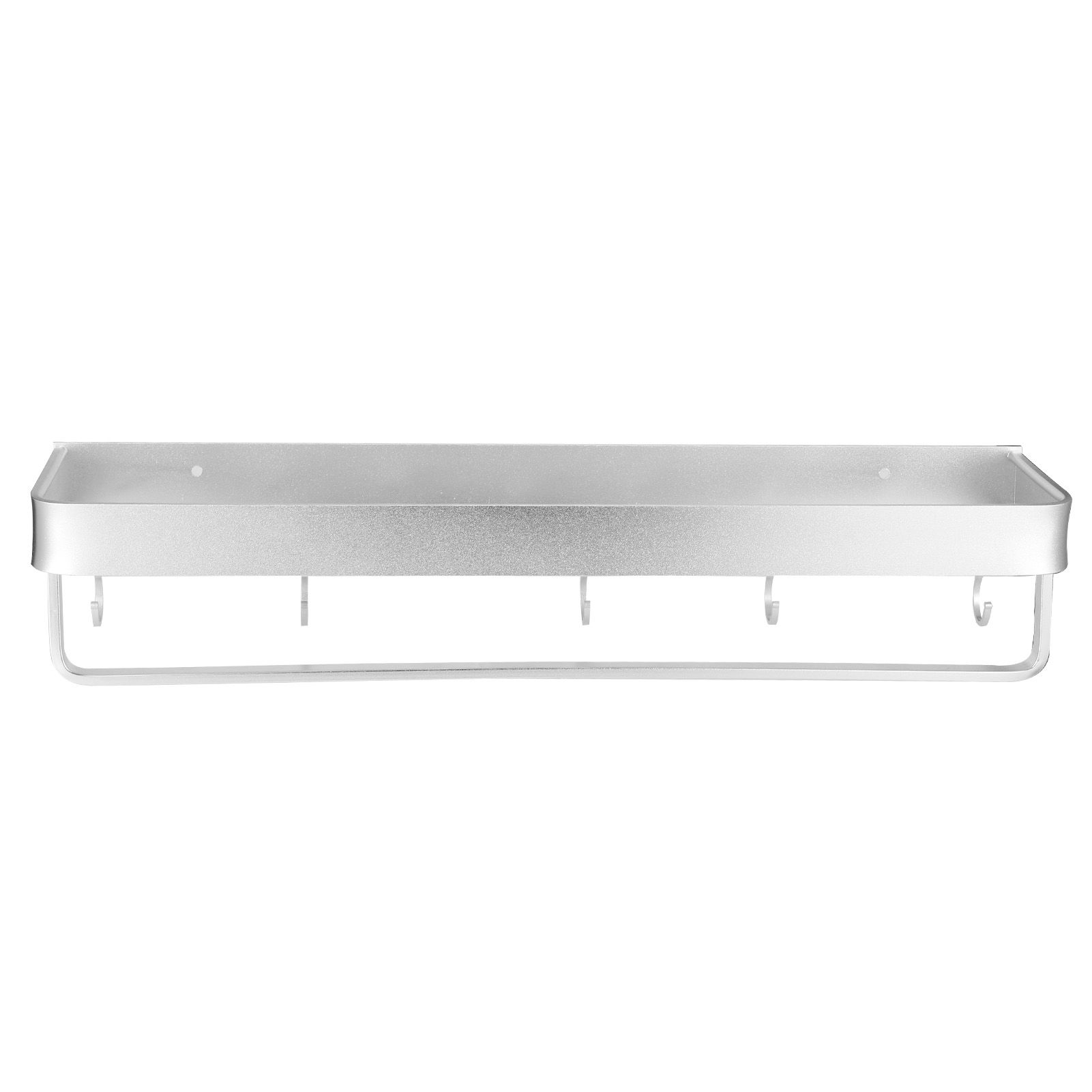 Bathroom Shelf Wall Mount Space Aluminium Shower Single Layer Shelf Shampoo