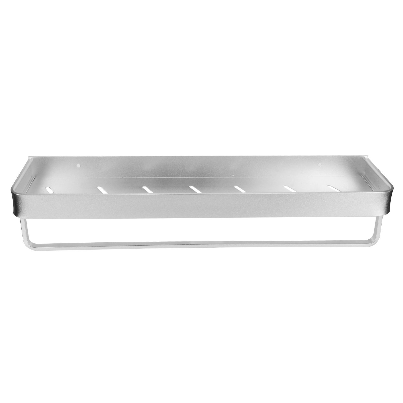 Bathroom Shelf Wall Mount Space Aluminium Shower Single Layer Shelf Shampoo view 6
