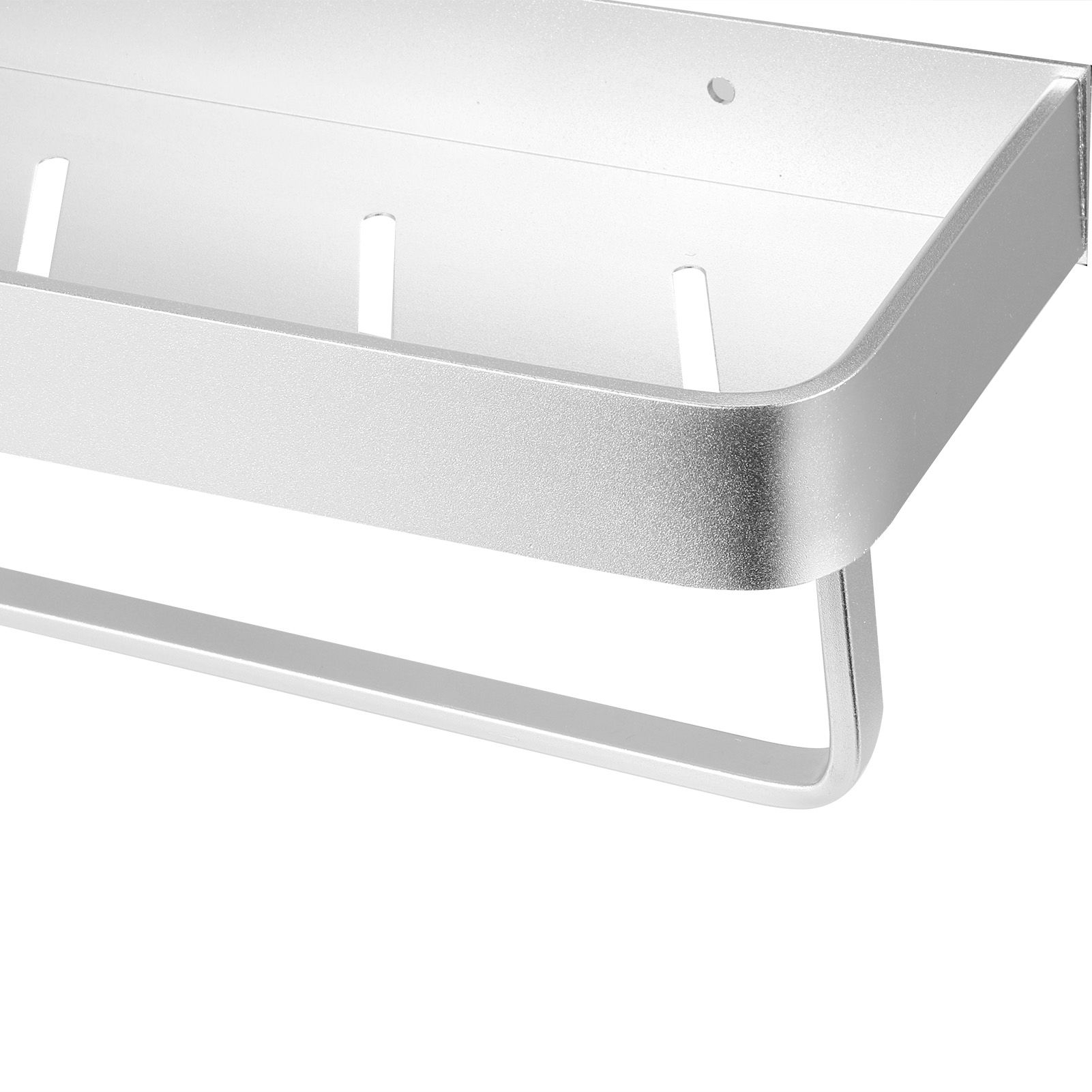 Bathroom Shelf Wall Mount Space Aluminium Shower Single Layer Shelf Shampoo view 12