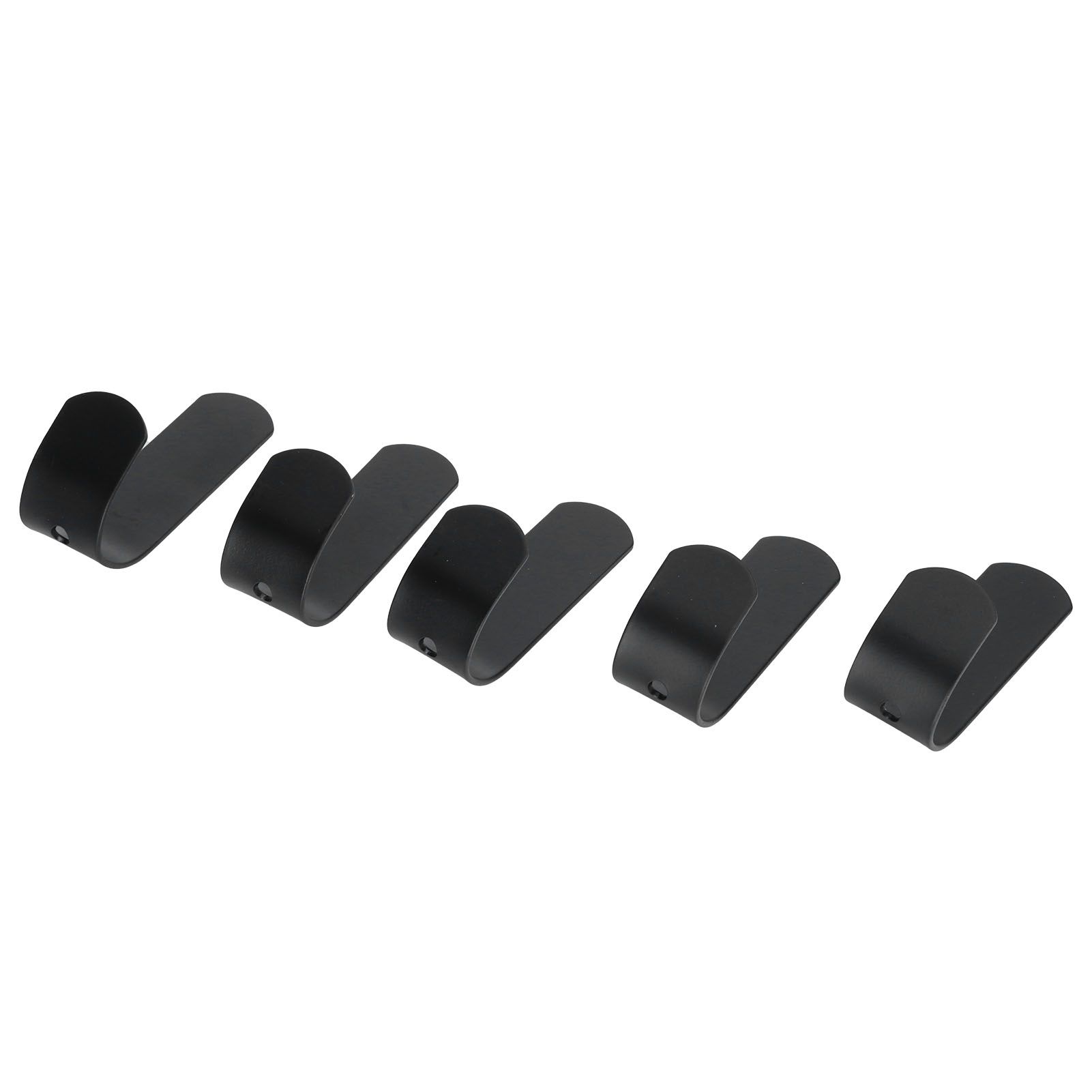 5pcs Clothes Hook Single Stainless Steel Bathroom Towel Door Spray Paint view 8
