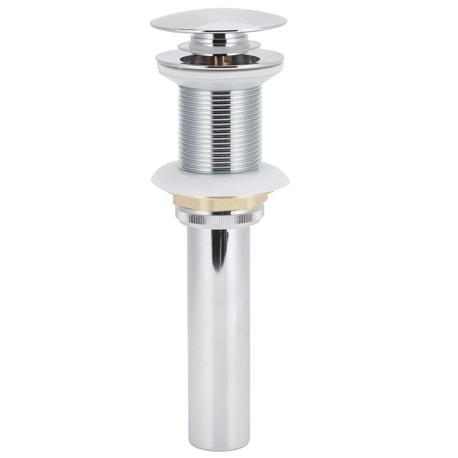 Bathroom Sink Drain Electroplating Popup Wash Basin Drainer Stopper