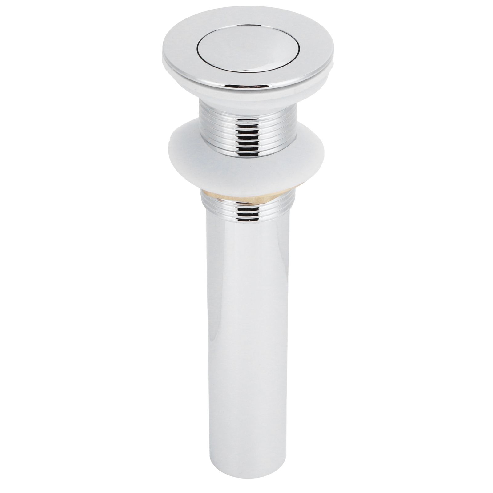 Basin Drain Sink Drain Stopper Electroplating Popup Drainer NonOverflow