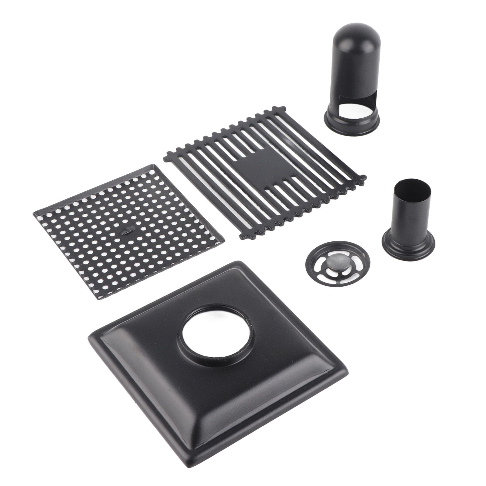 Shower Floor Drain with Removable Cover Grille SUS304 Stainless Steel Bathroom