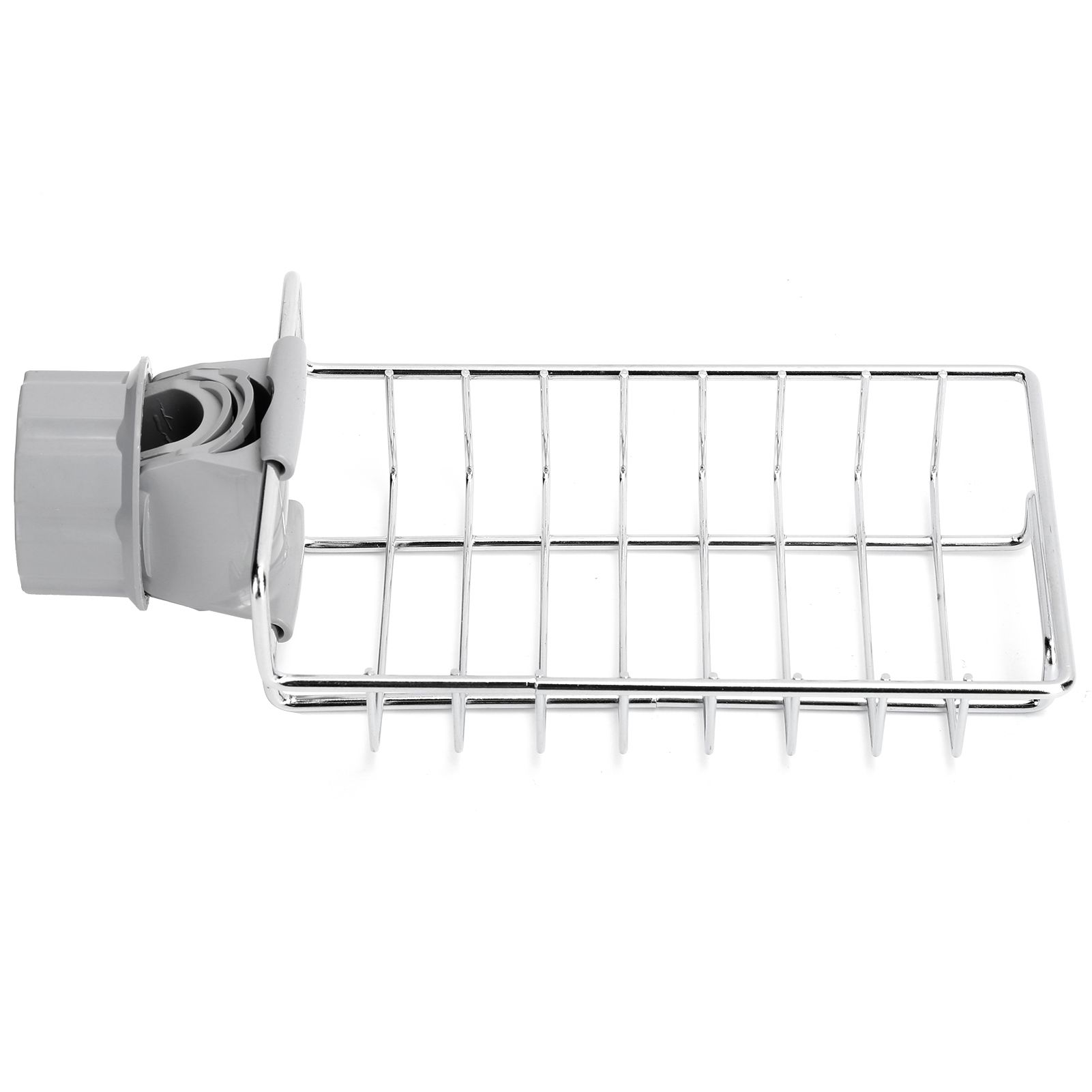 Sink Hanging Storage Rack Stainless Steel Faucet Clip Drain Shelf Dish Cloth