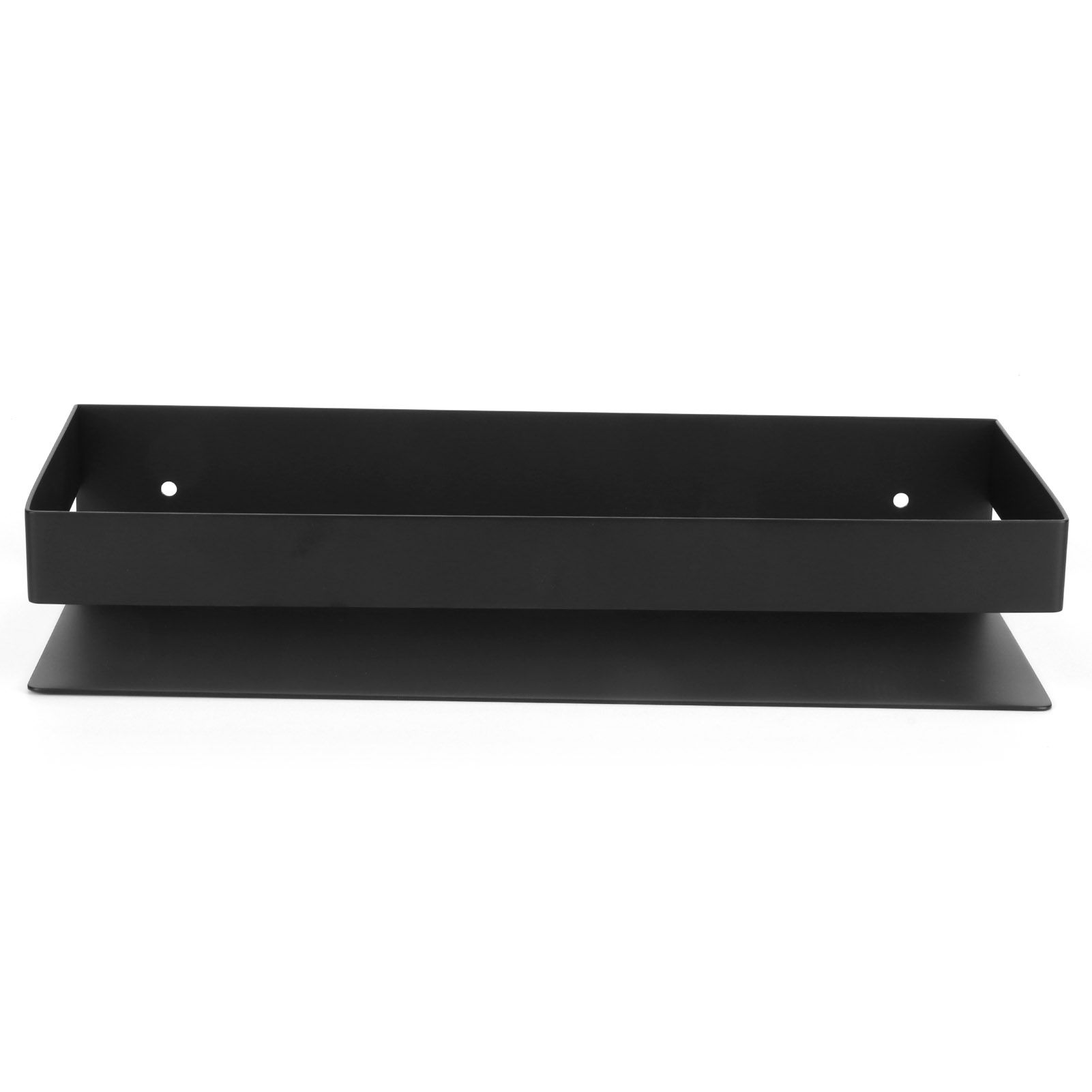 30cm Matt Black Shelf Stainless Steel Bathroom Shelf Kitchen Storage Rack for