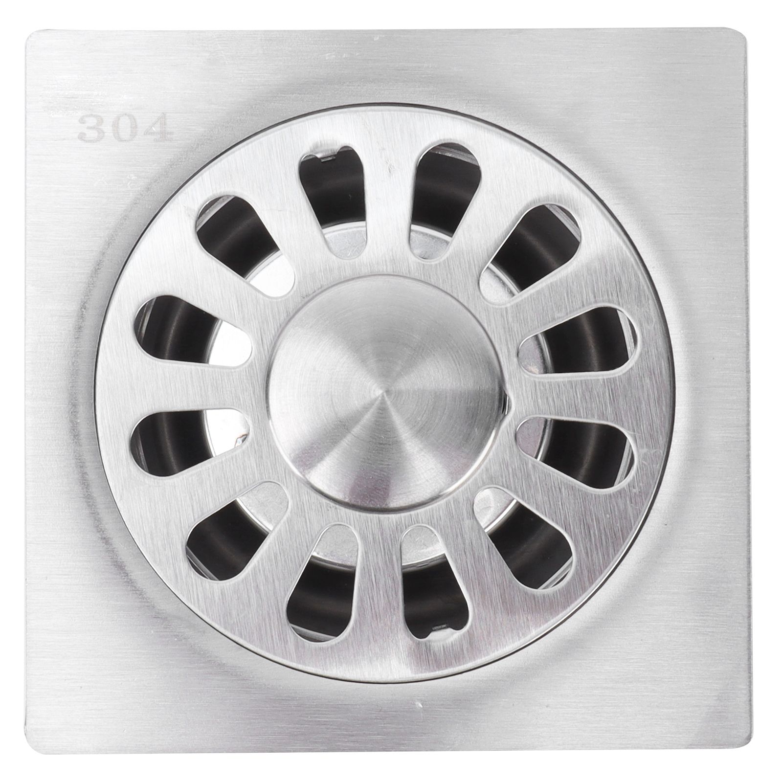 Square Floor Drain Set 304 Stainless Steel Shower Drain For Bathroom Kitchen view 2