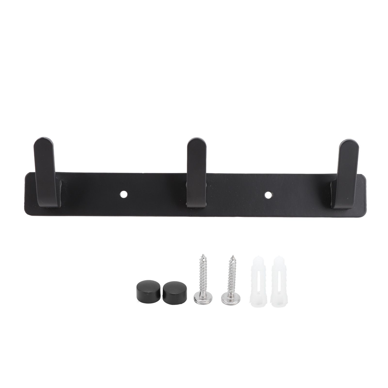 Simple Space Aluminum Row Hooks Wall Mounted Hook for Kitchen Bathroom view 2
