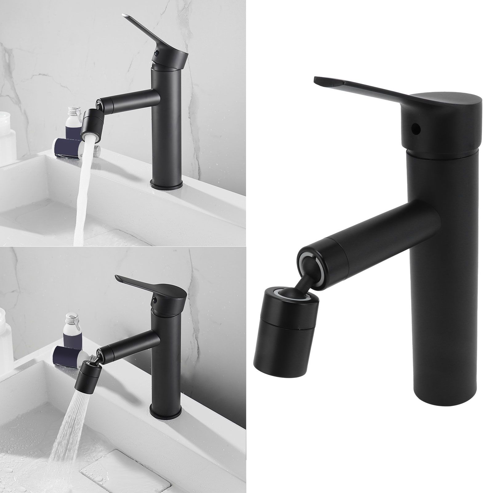 G1/2 Universal Hot and Cold Water Faucet 304 Stainless Steel Water Tap for view 12