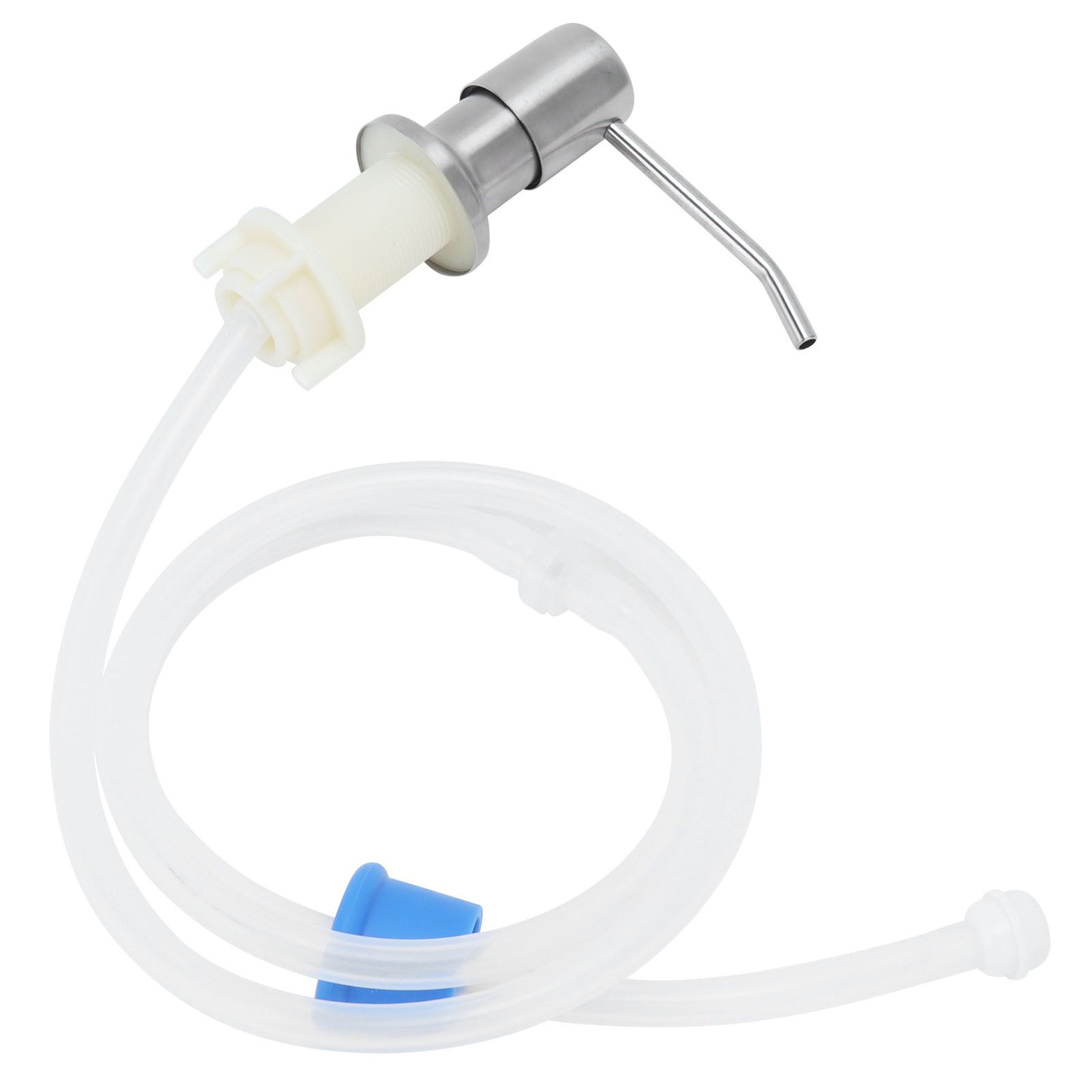 Soap Pump Head Kit 304 Stainless Steel Kitchen Sink BuiltIn Liquid Dispenser view 11