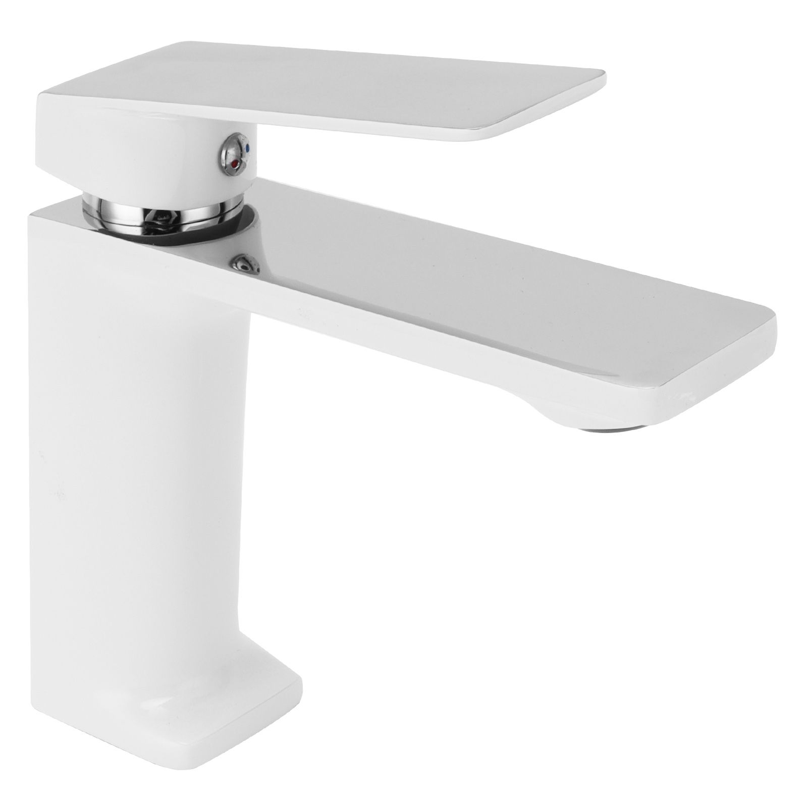 Bathroom Single Hole Basin Water Tap Copper Household Hot and Cold Water view 3