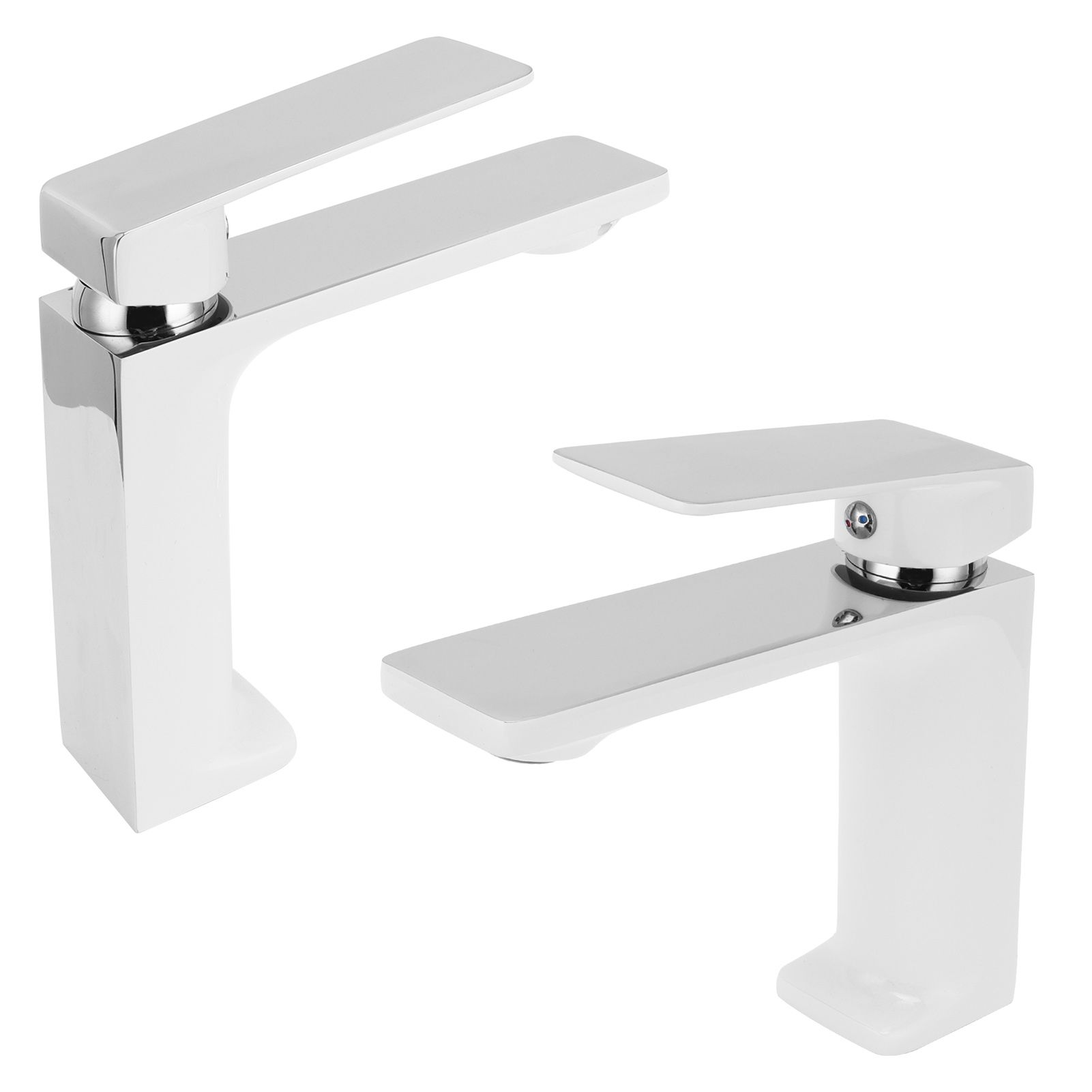 Bathroom Single Hole Basin Water Tap Copper Household Hot and Cold Water view 8