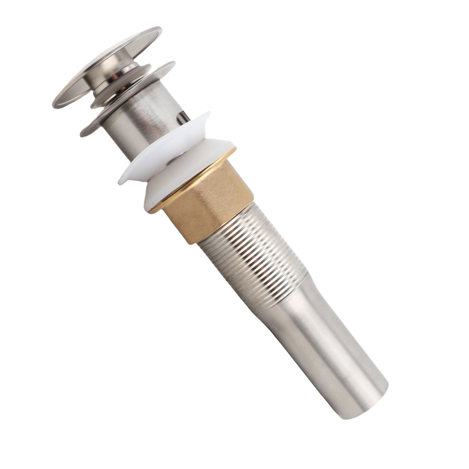 Stainless Steel Sink Drain with Overflow Undercounter Sink Drain Filter view 9