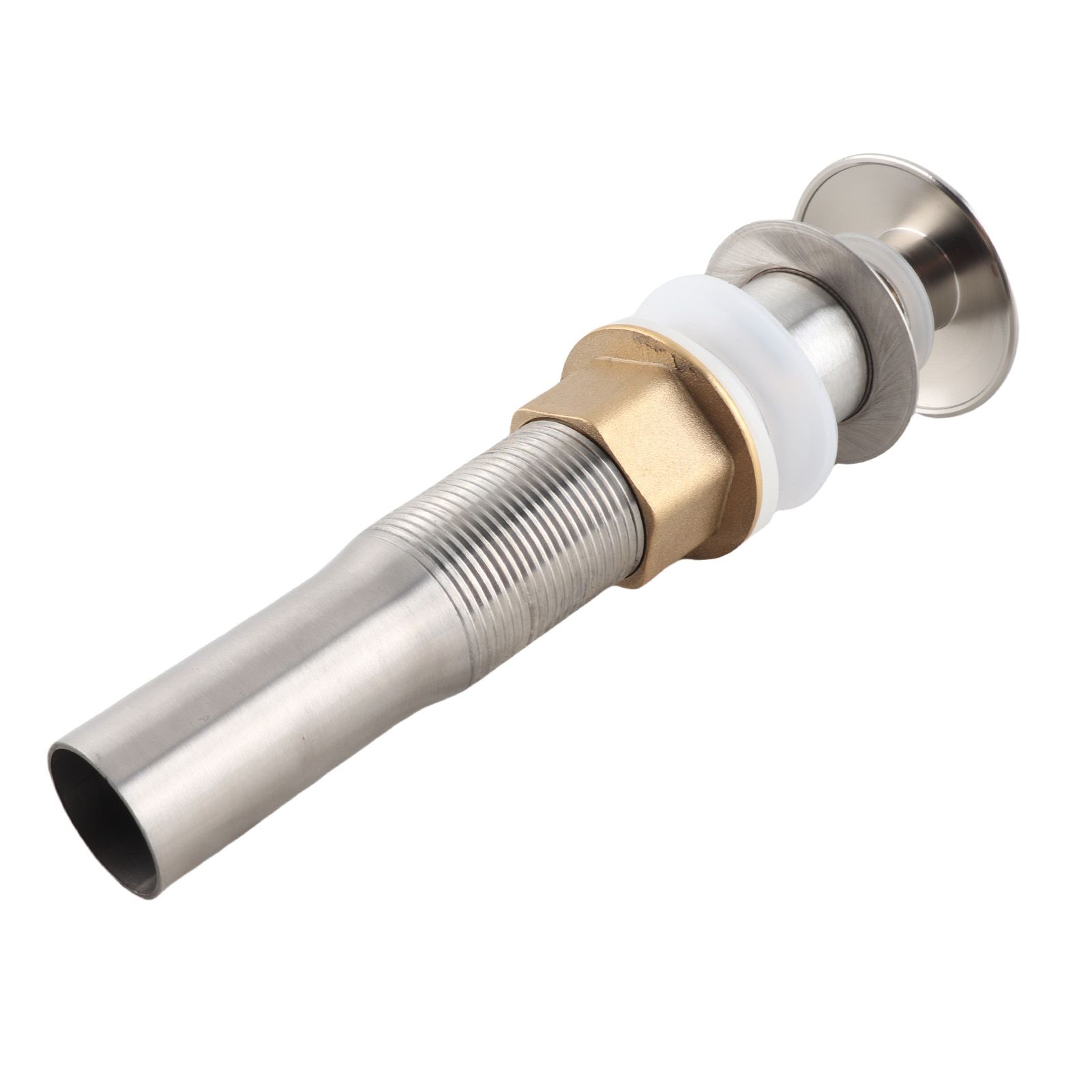 Stainless Steel Sink Drain with Overflow Undercounter Sink Drain Filter view 10