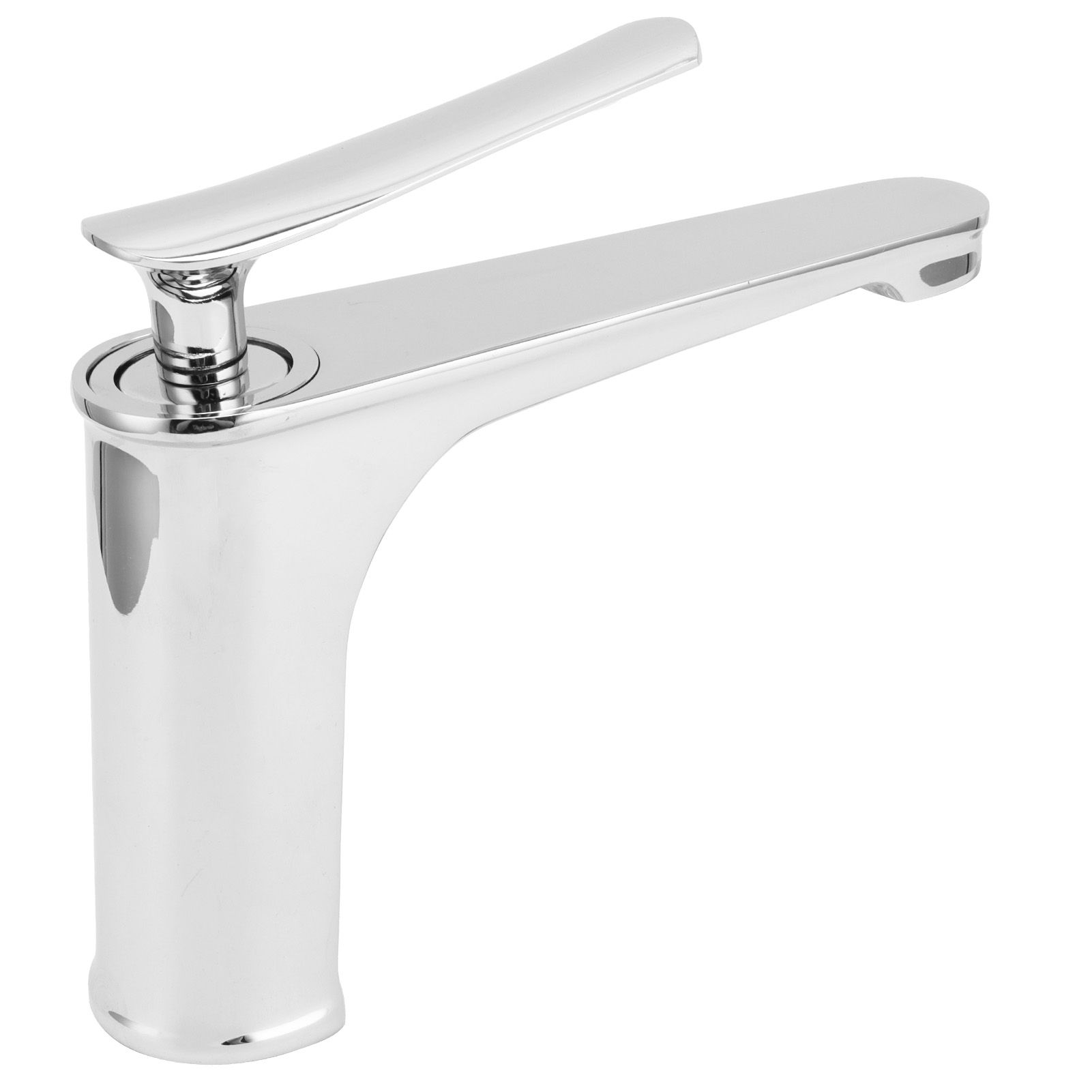 Bathroom Copper Basin Faucet Single Hole Hot and Cold Household Water Tap for view 5