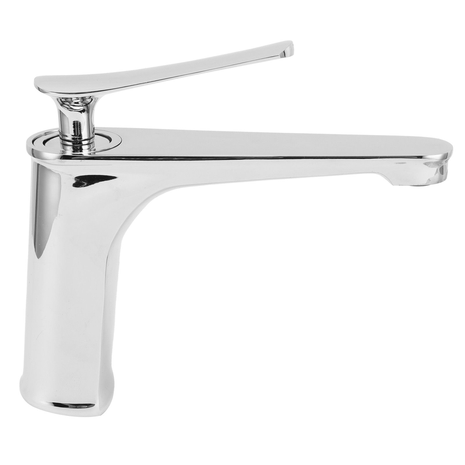 Bathroom Copper Basin Faucet Single Hole Hot and Cold Household Water Tap for view 7