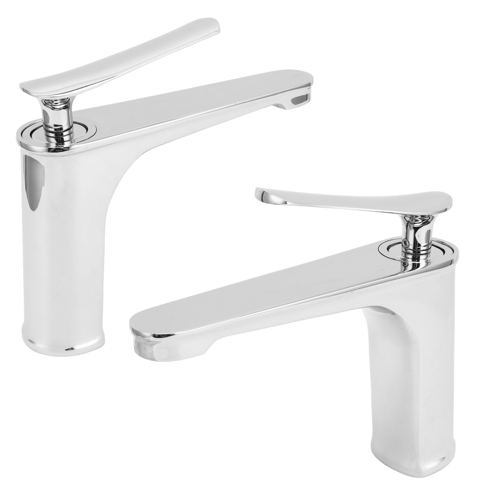 Bathroom Copper Basin Faucet Single Hole Hot and Cold Household Water Tap for view 10