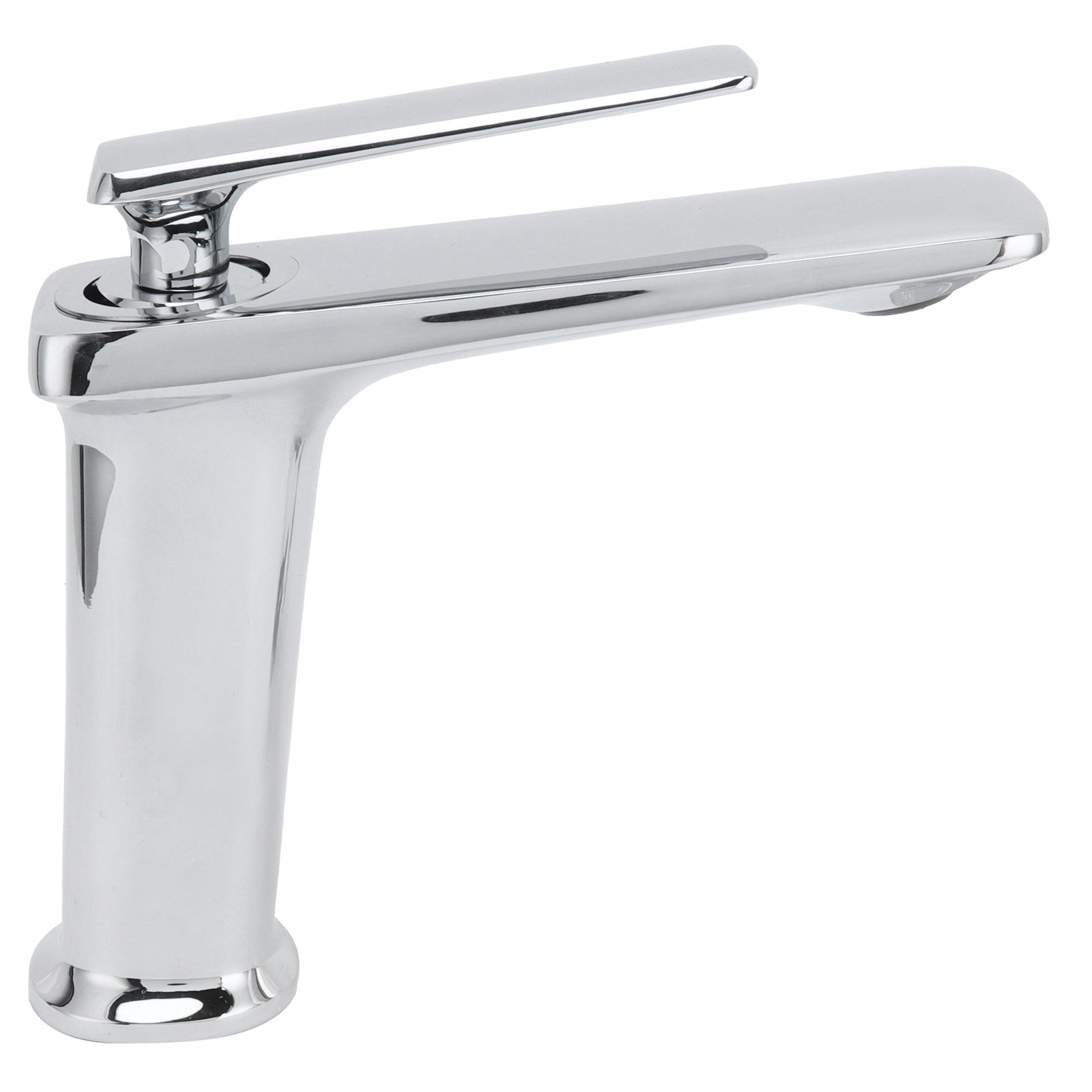 Bathroom Wash Basin Faucet Copper Single Hole Hot and Cold Water Tap for Home view 7