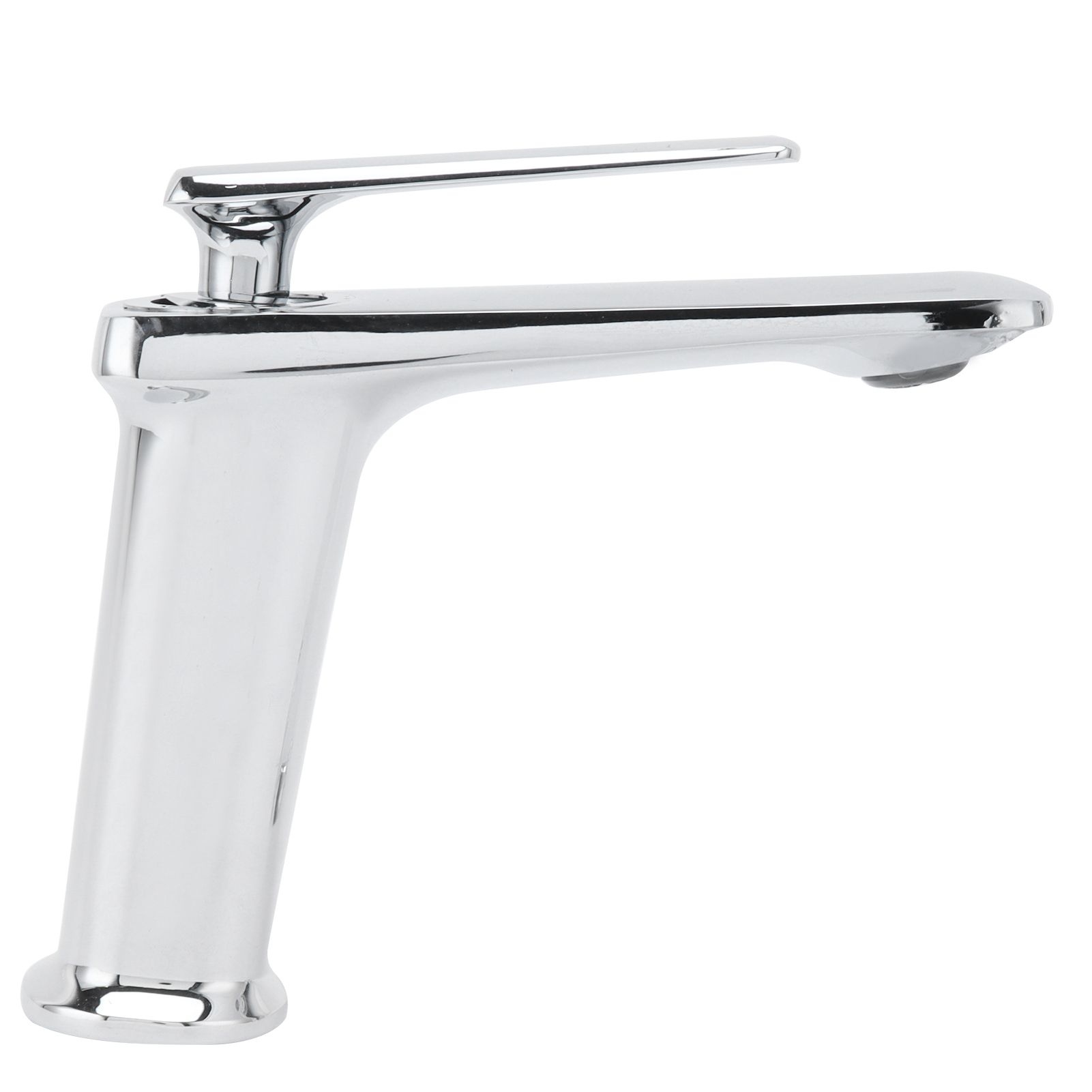 Bathroom Wash Basin Faucet Copper Single Hole Hot and Cold Water Tap for Home view 3