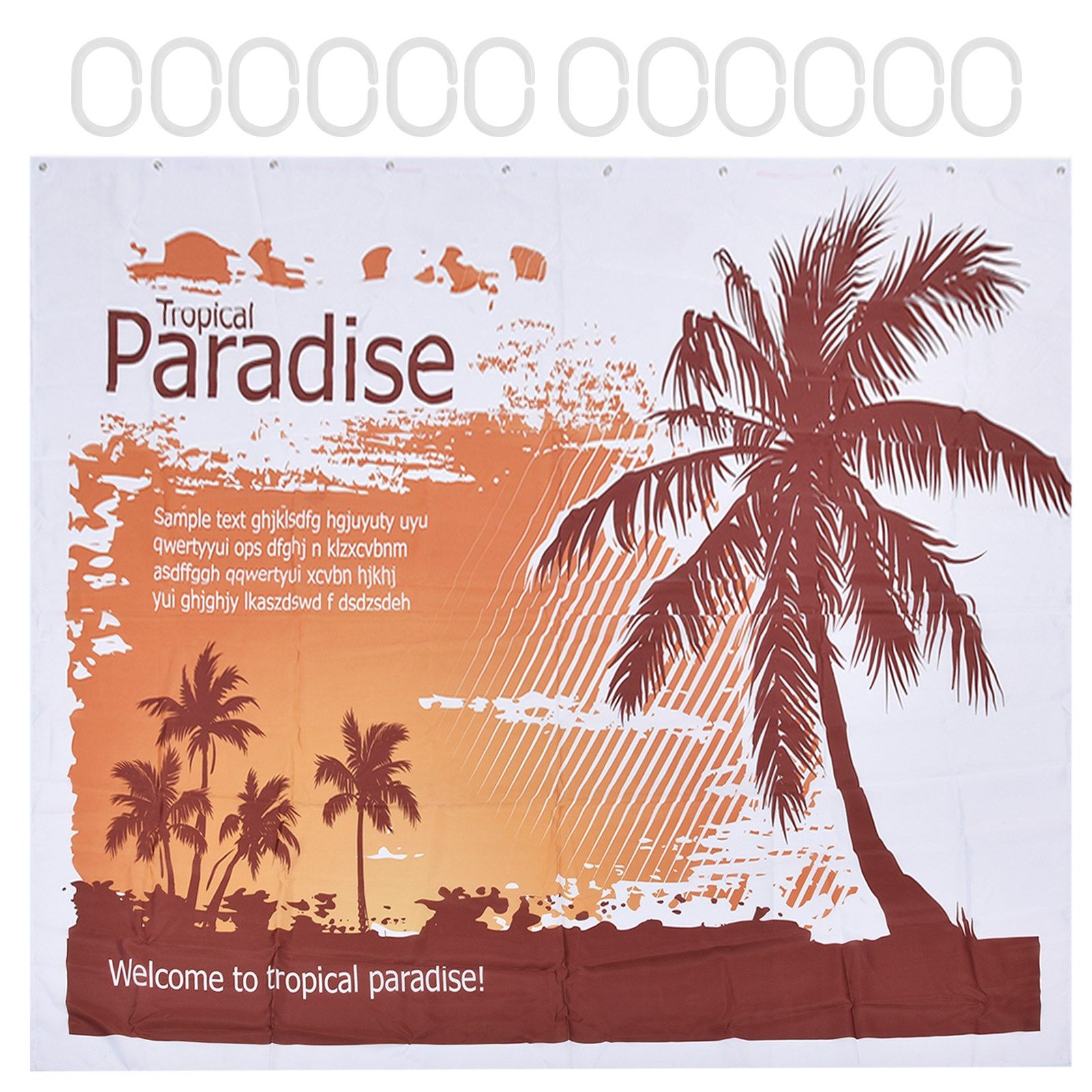 Innovative Decorating Curtain Fashionable Waterproof Shower Curtain for view 10