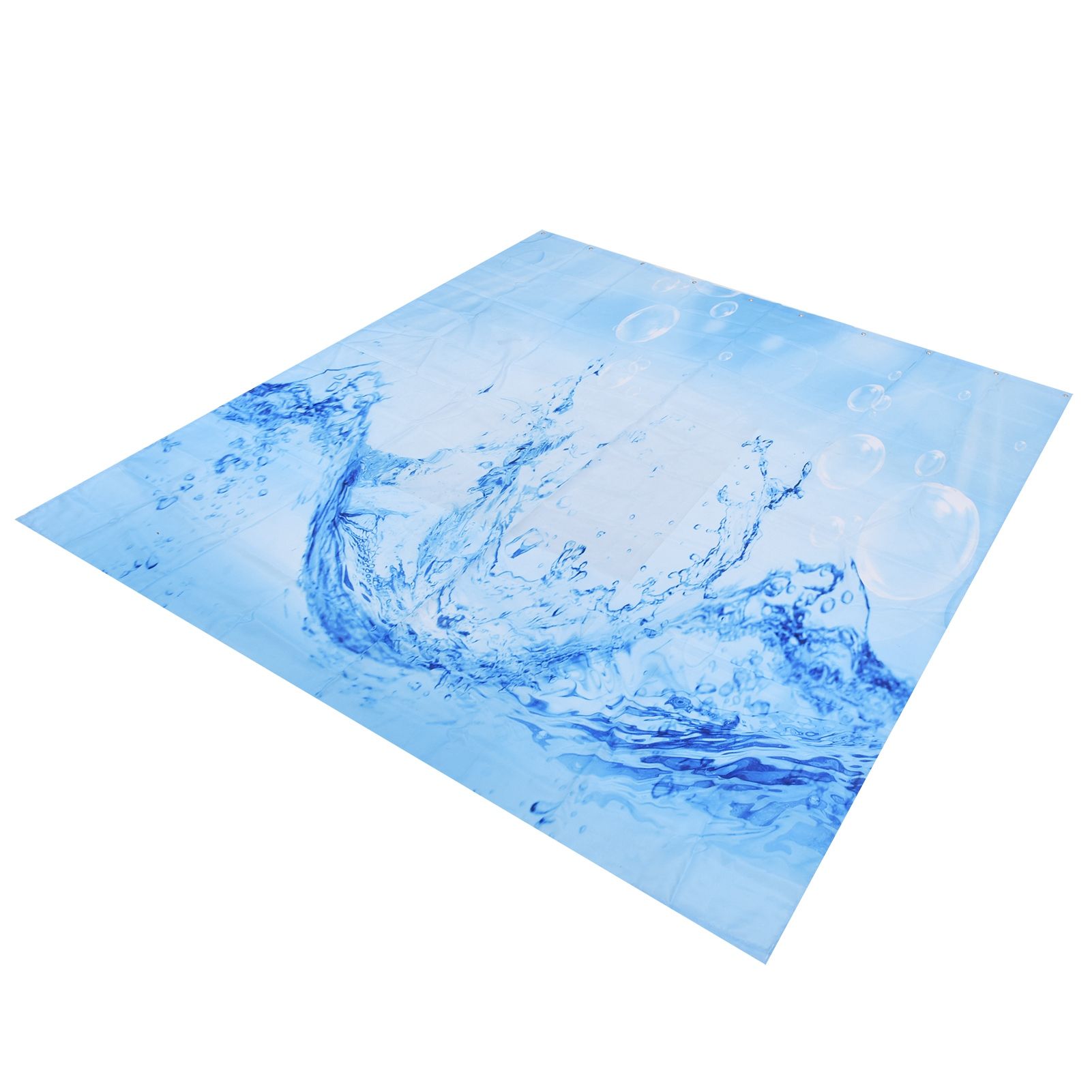 Innovative Pattern Curtain Waterproof Bright Color Shower Curtain for Bathroom view 10