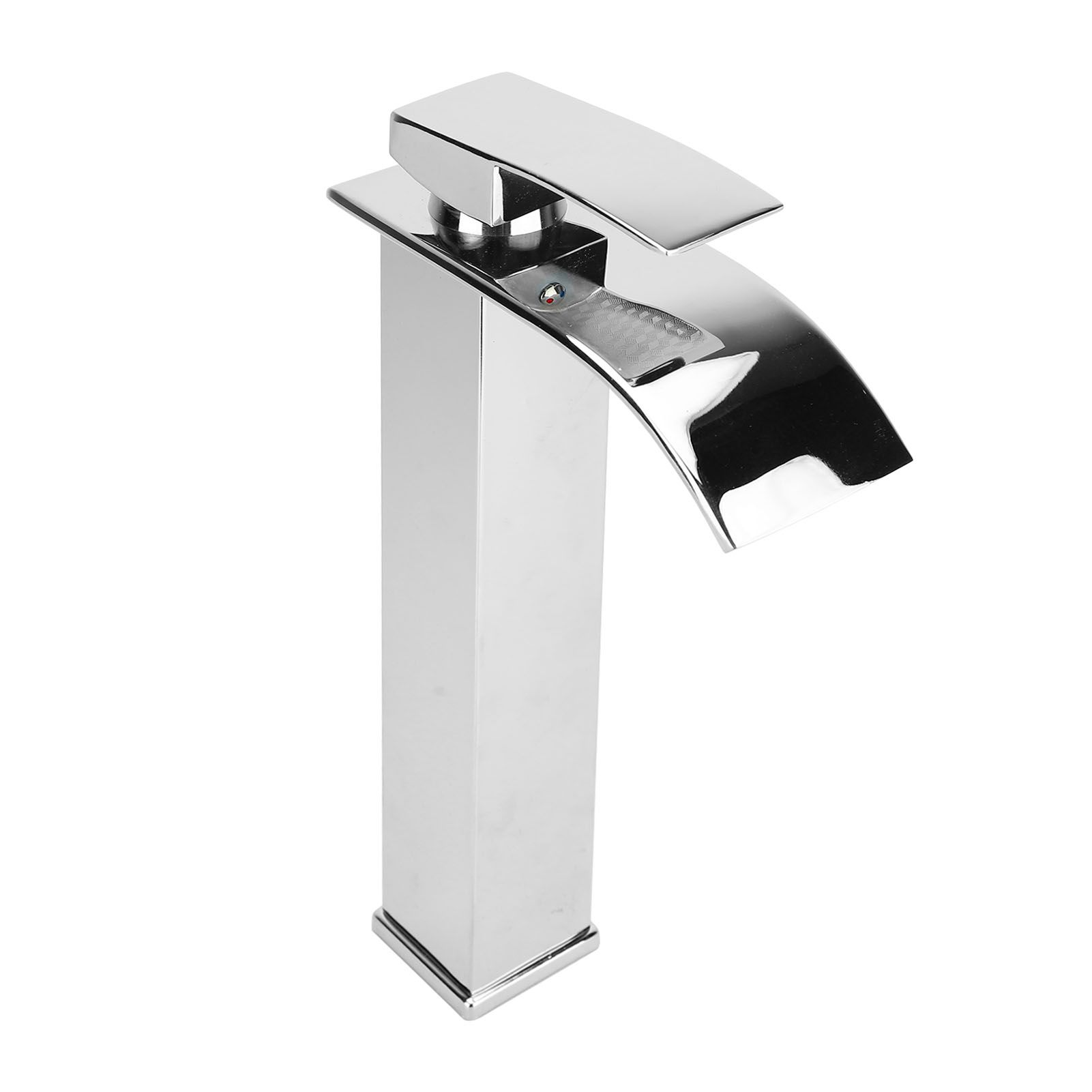 Waterfall Bathroom Faucet 304 Stainless Steel Hot and Cold Single Handle Sink view 6