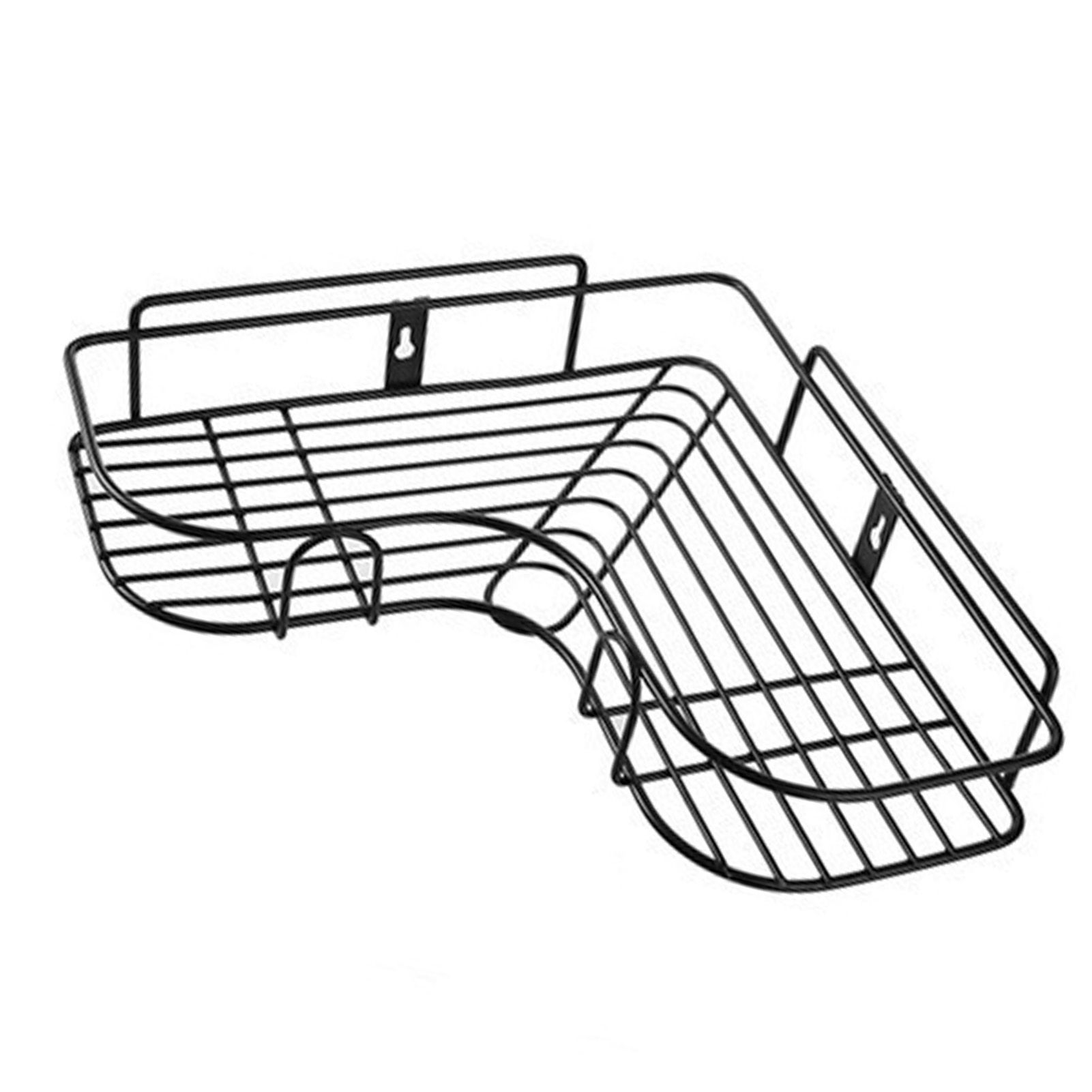 Corner Shower Caddy Wall Mount Adhesive Shower Organizer Rack Shelf for