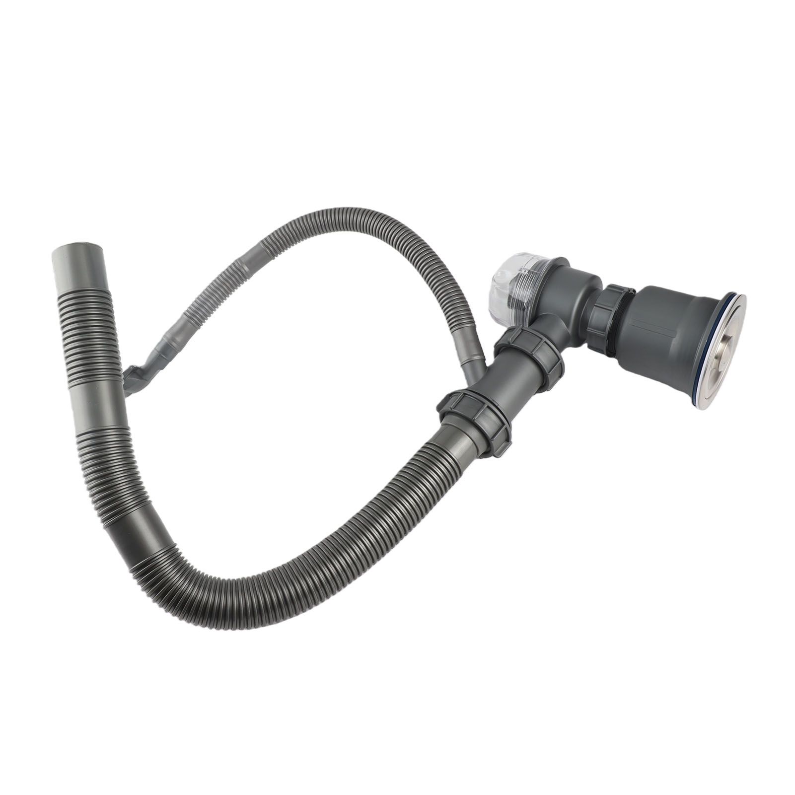 Kitchen Sink Drain Kit Professional Thickened Odor Resistance Basin Drain Pipe view 9