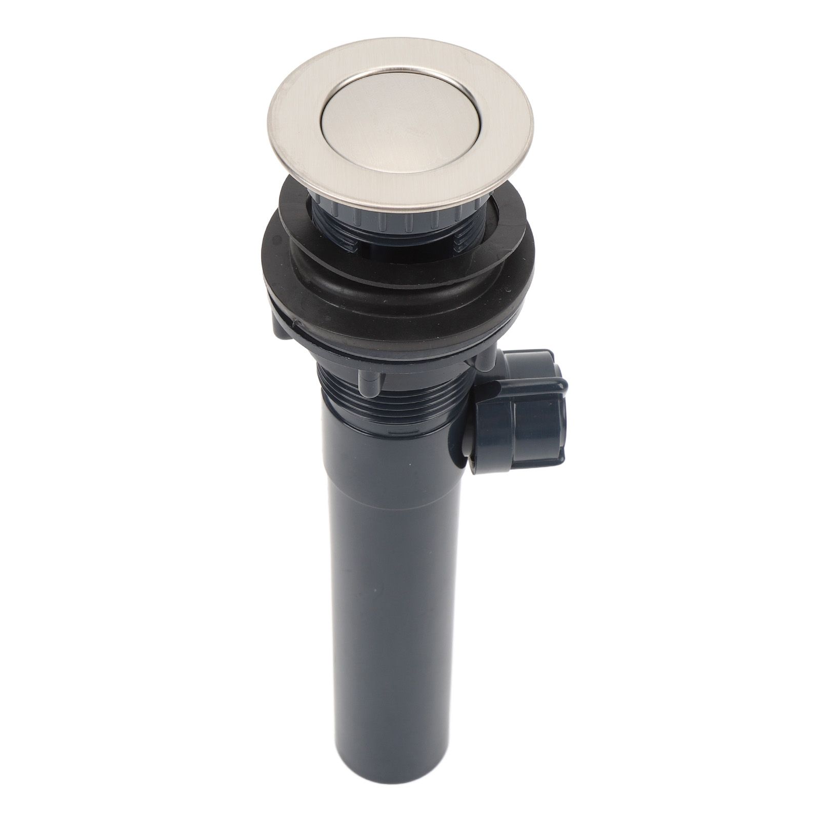 Sink Drain with Lift Rod Anti Clogging Assembly Stainless Steel Pop Up Sink view 11