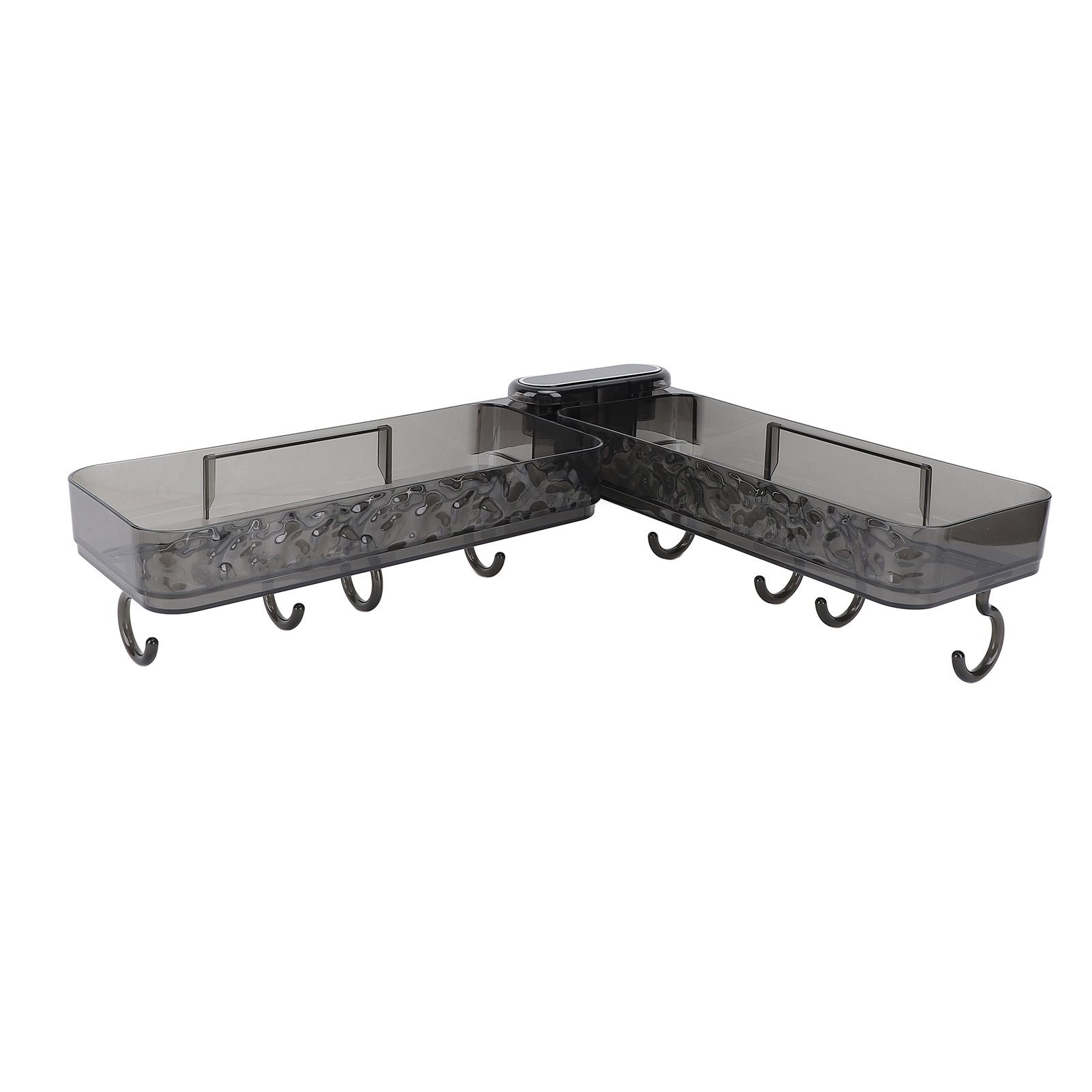 Wall Mounted Sink Caddy Water Resistant Foldable Sturdy Versatile Shower Rack