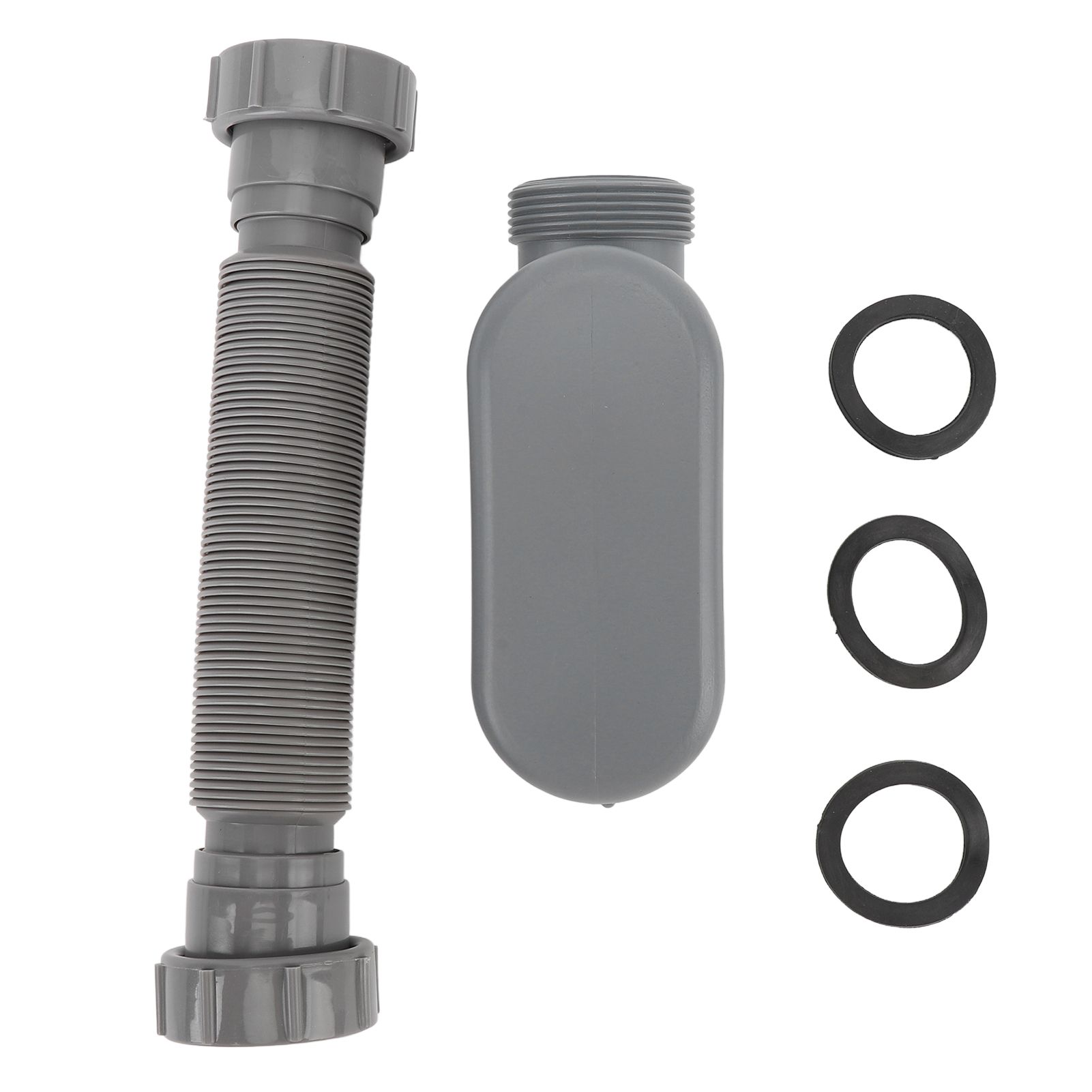 Bathtub Drain Pipe 1 1/2 Inch Flexible Odor Prevention Tub Shower Drainage view 3