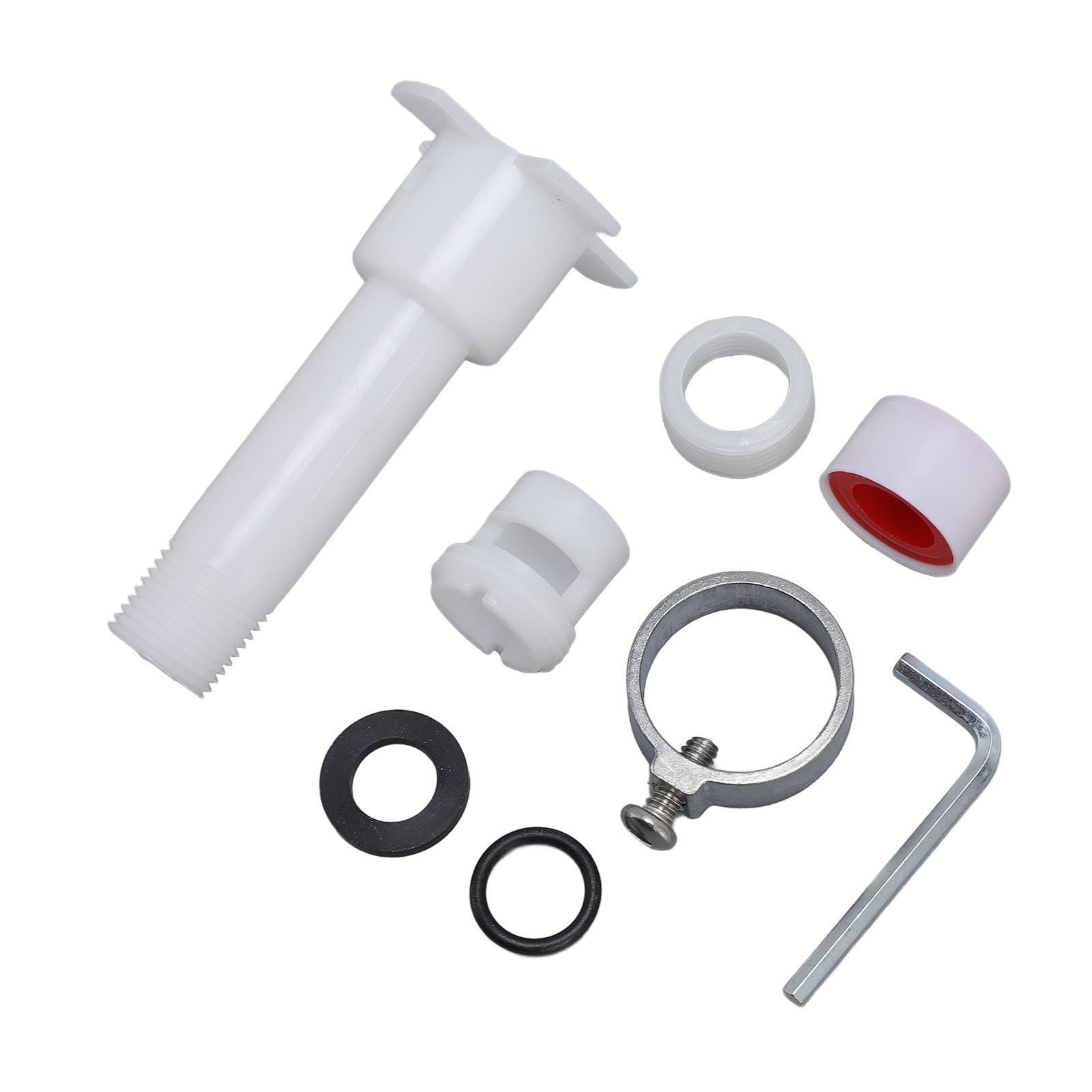 4 in 1 Tub Spout Adapter Kit Shower Bathtub Faucet Diverter with Assembly view 6