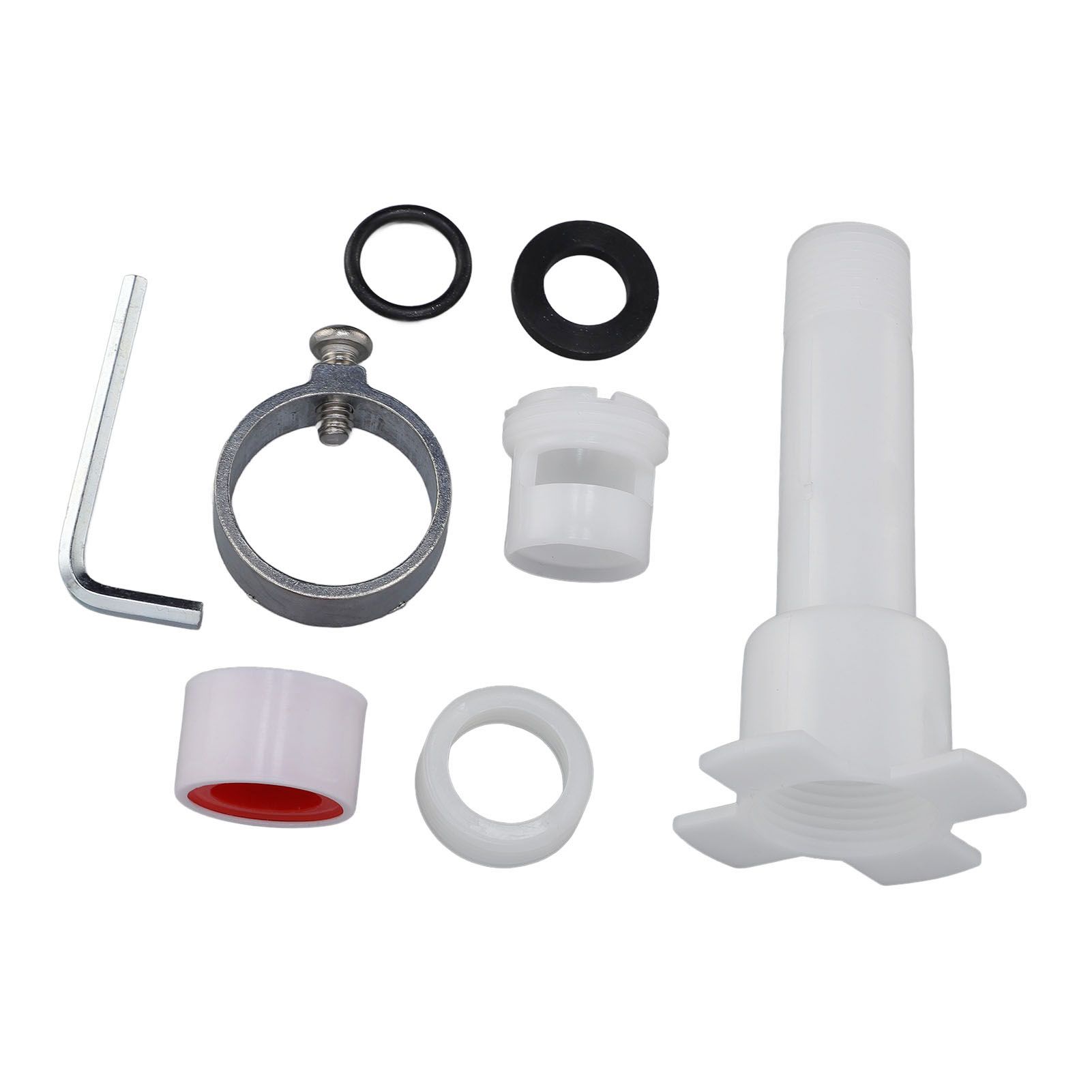 4 in 1 Tub Spout Adapter Kit Shower Bathtub Faucet Diverter with Assembly view 9