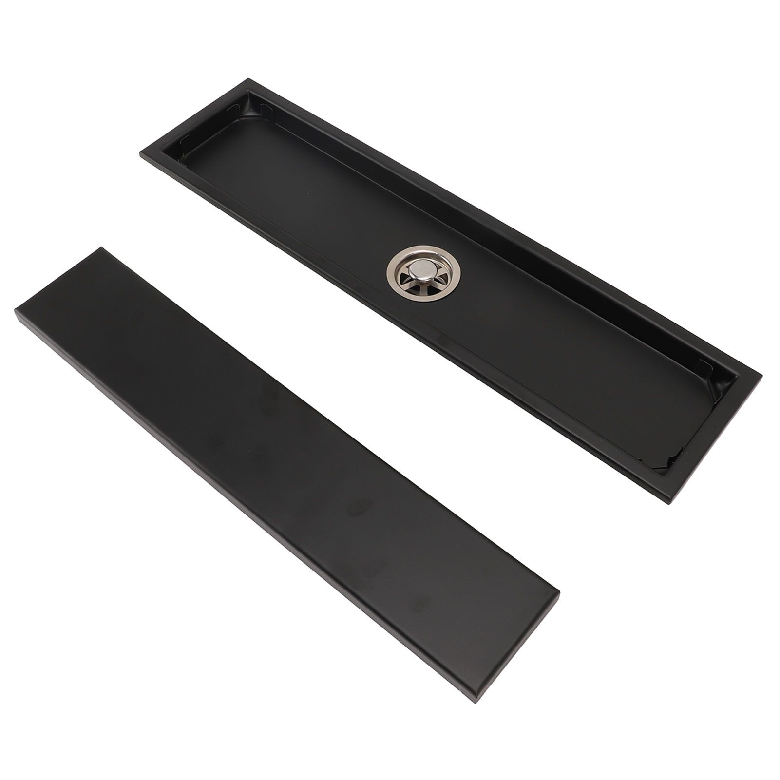 Linear Floor Drain 304 Stainless Steel Invisible Odor Blocking Large Drainage view 9
