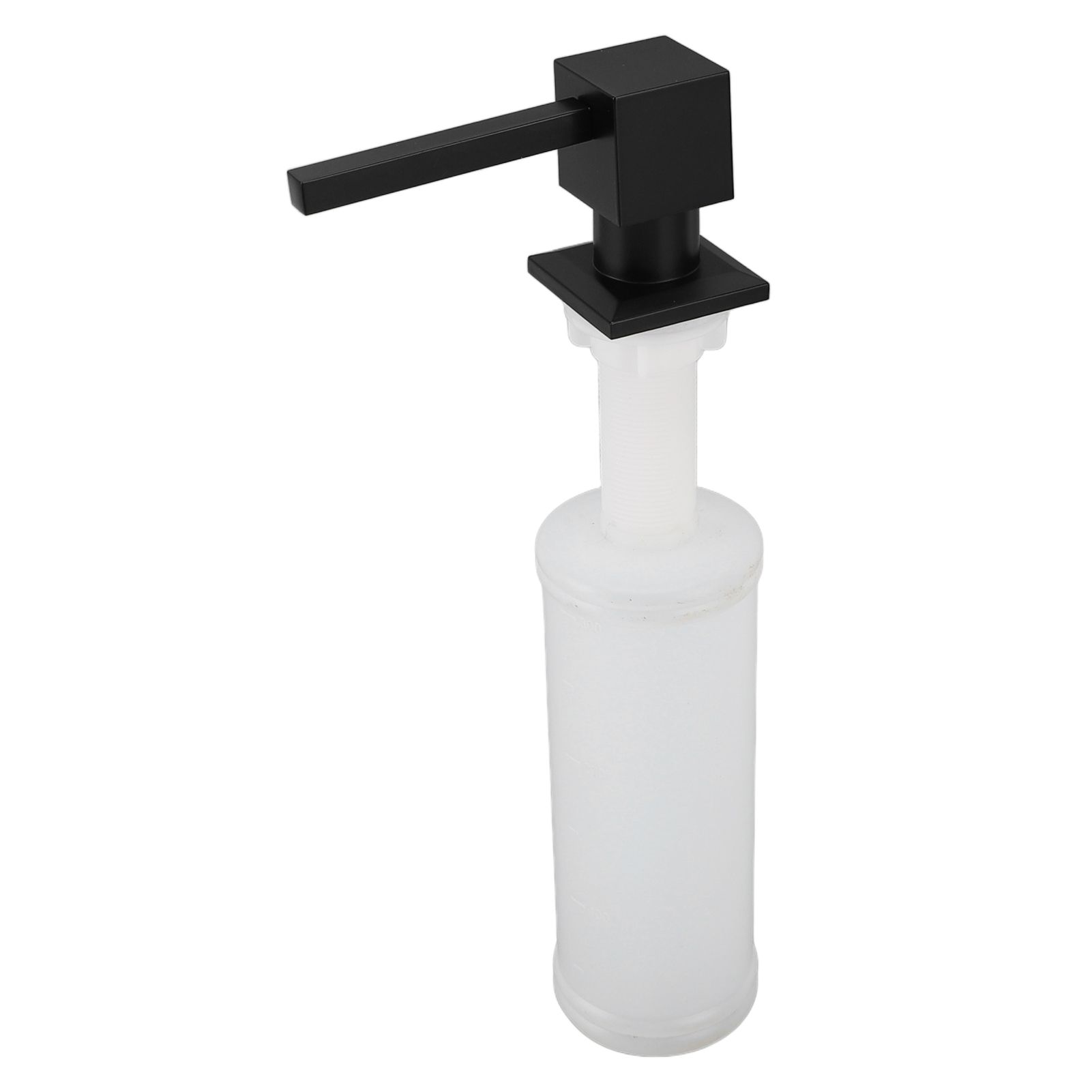 Sink Soap Dispenser Metal Square Pump Countertop Soap Dispenser with 350ml