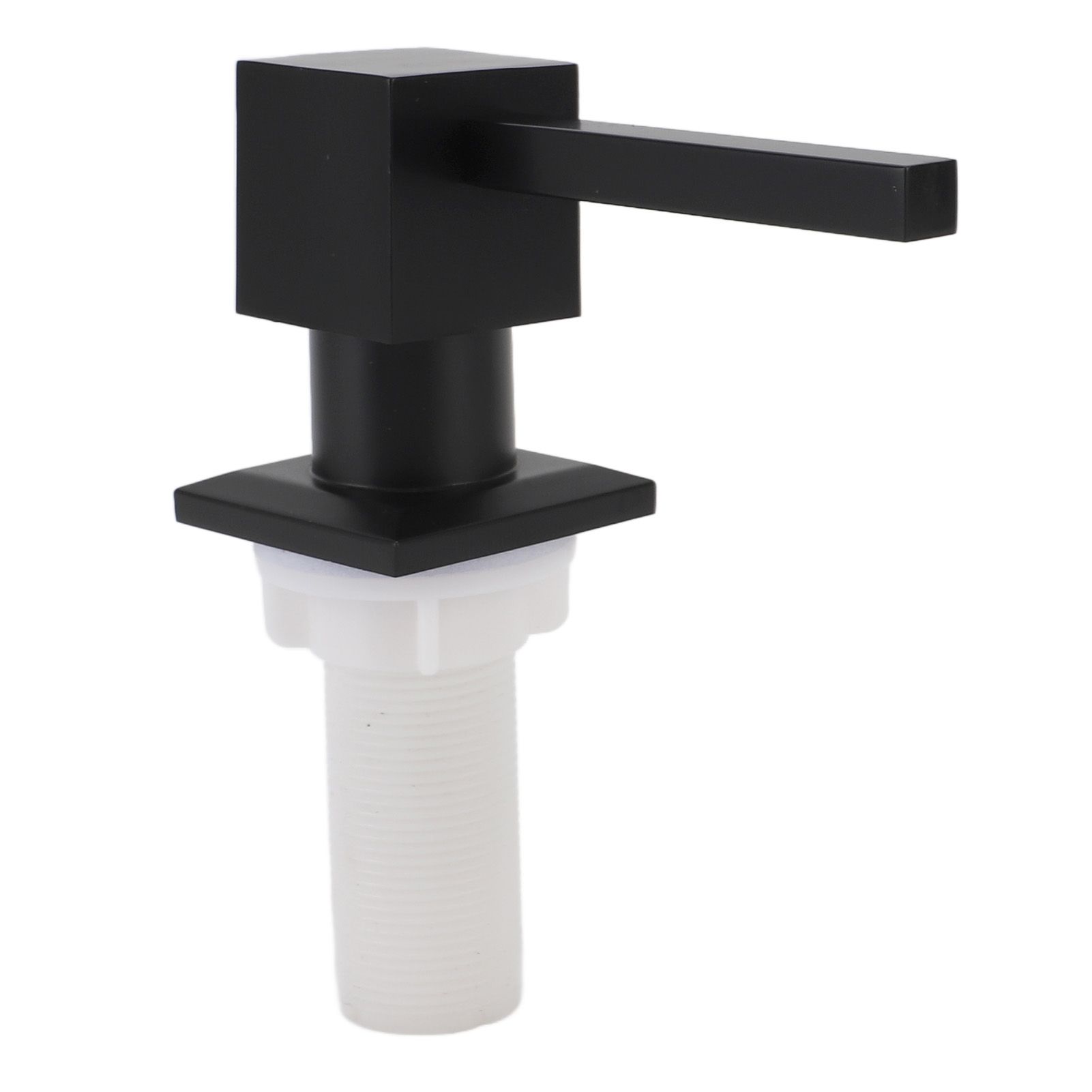Soap Dispenser for Kitchen Sink Zinc Alloy Square Countertop Dish Soap