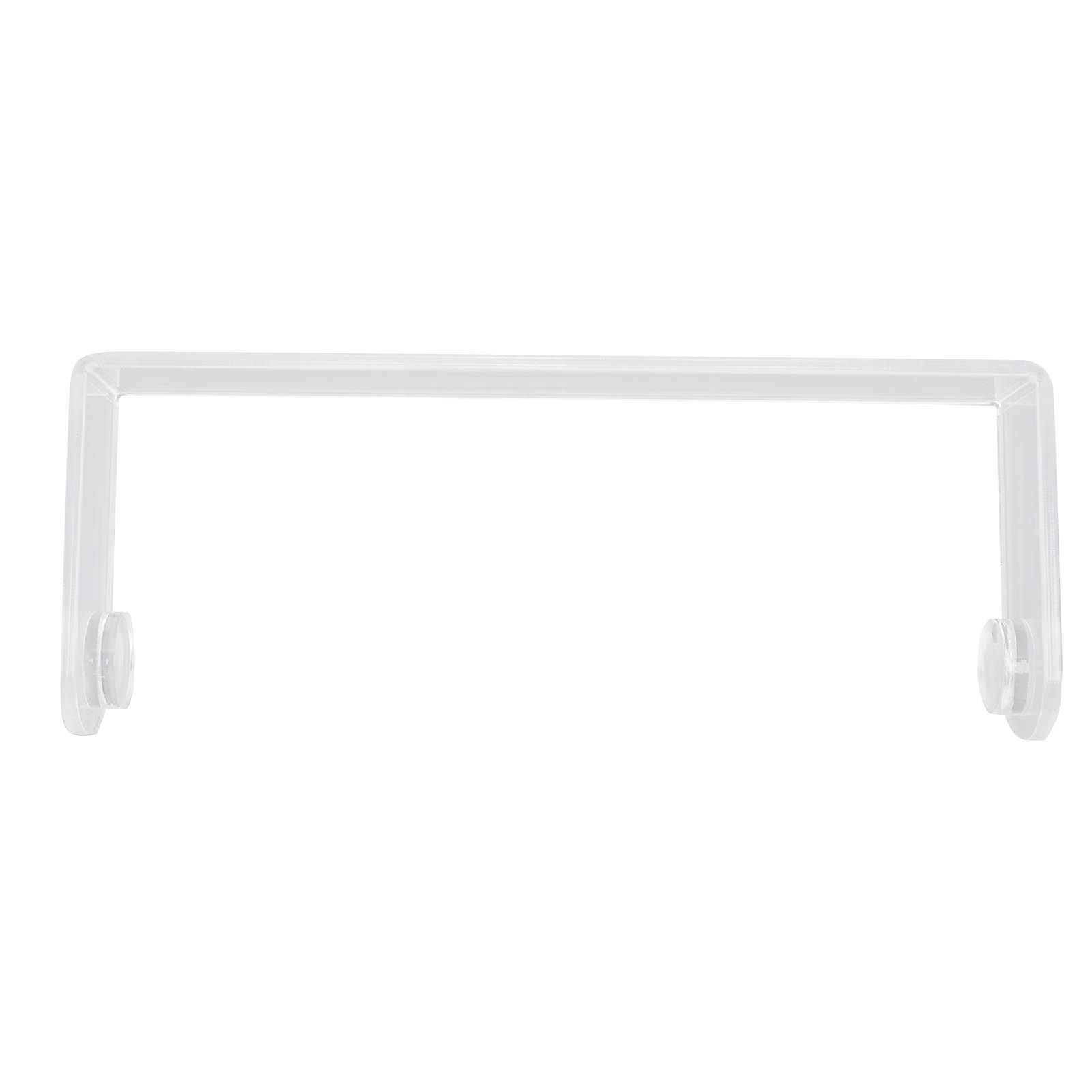 Acrylic Paper Towel Holder Under Cabinet Self Adhesive Paper Towel Rack