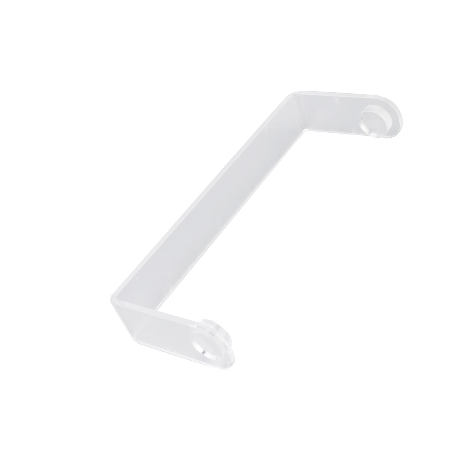 Acrylic Paper Towel Holder Under Cabinet Self Adhesive Paper Towel Rack view 4