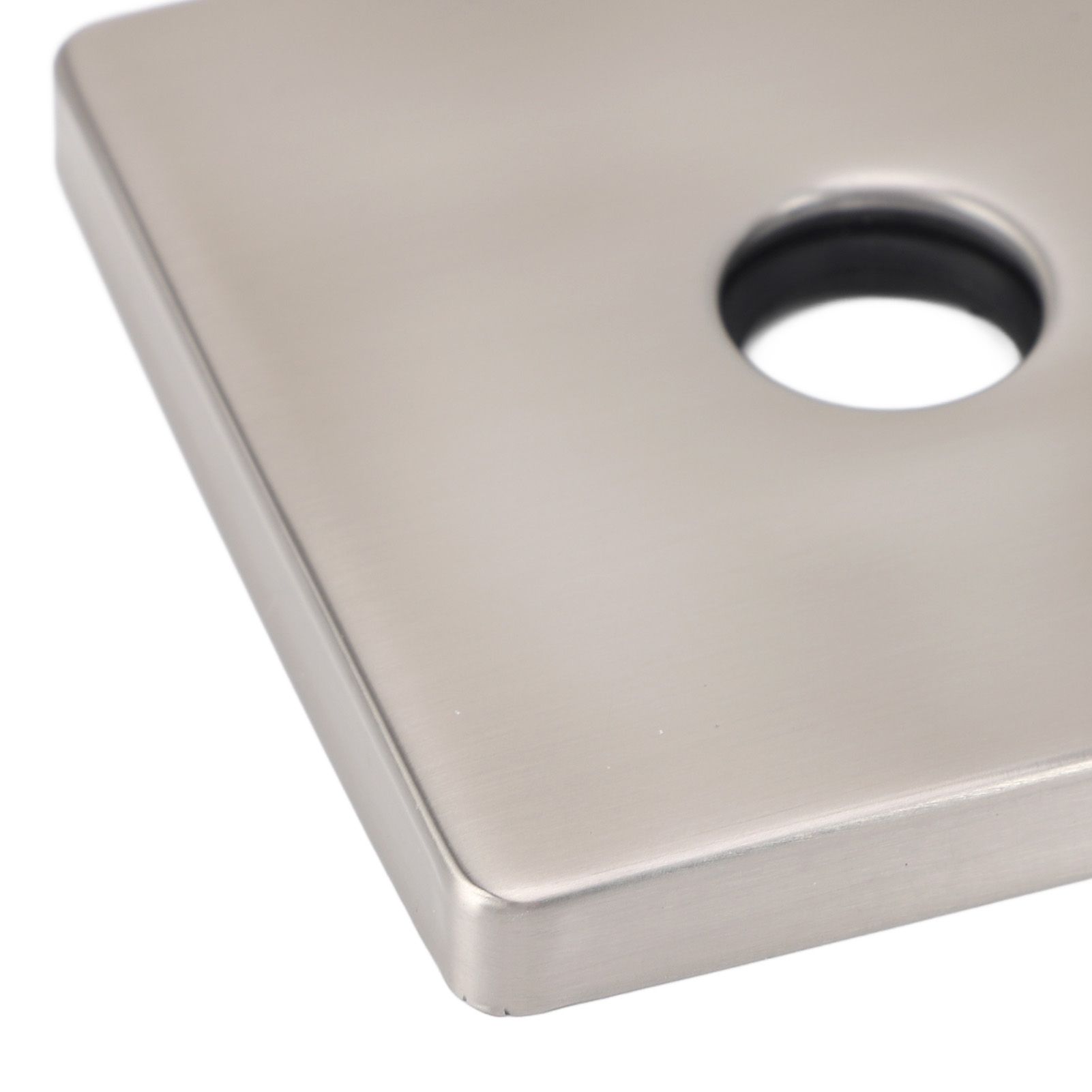 4 Inch Square Shower Arm Cover 304 Stainless Steel Showerhead Cover Plate for view 2