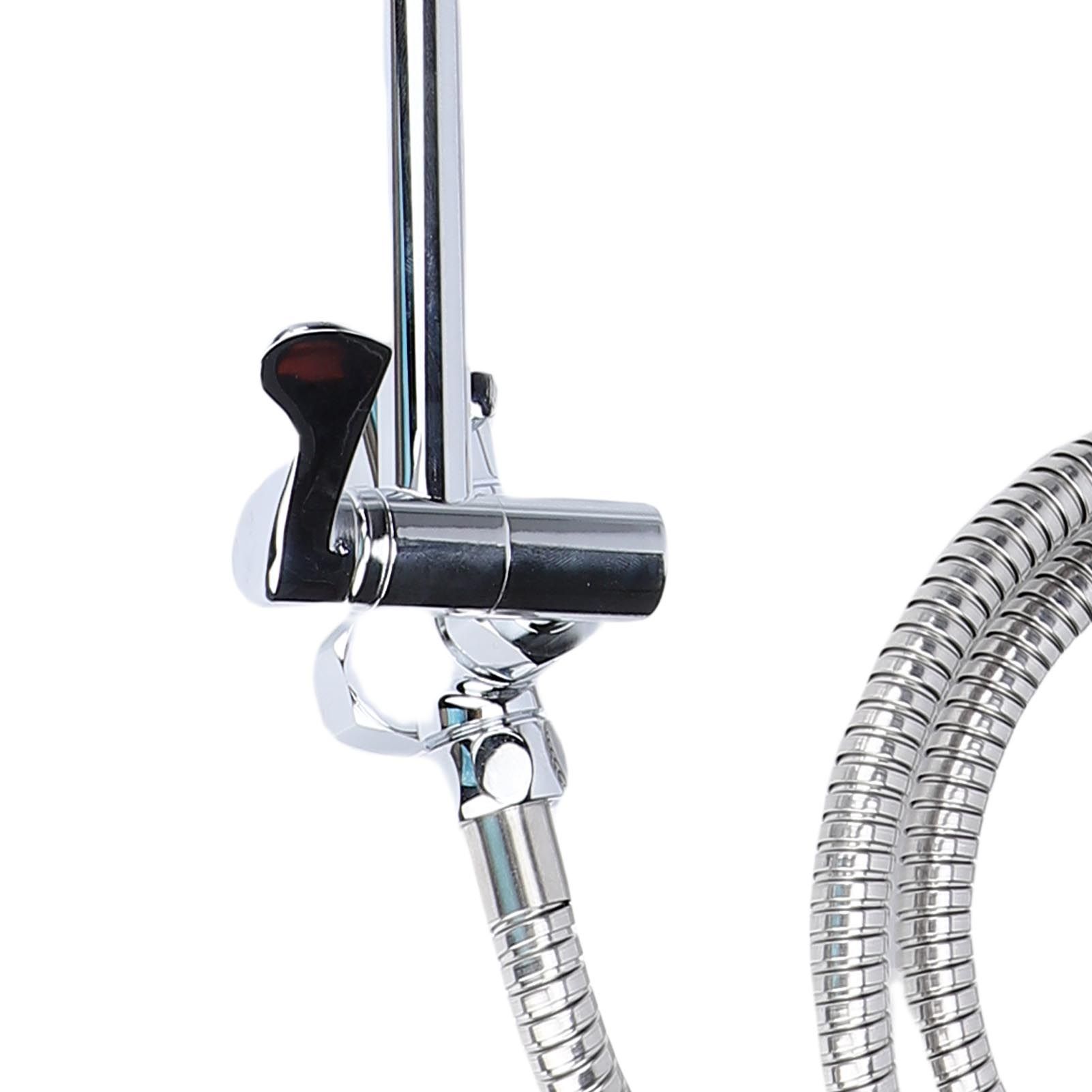 Showerhead Combo Stainless Steel 12 Inch Rain Shower Head with Adjustable view 2
