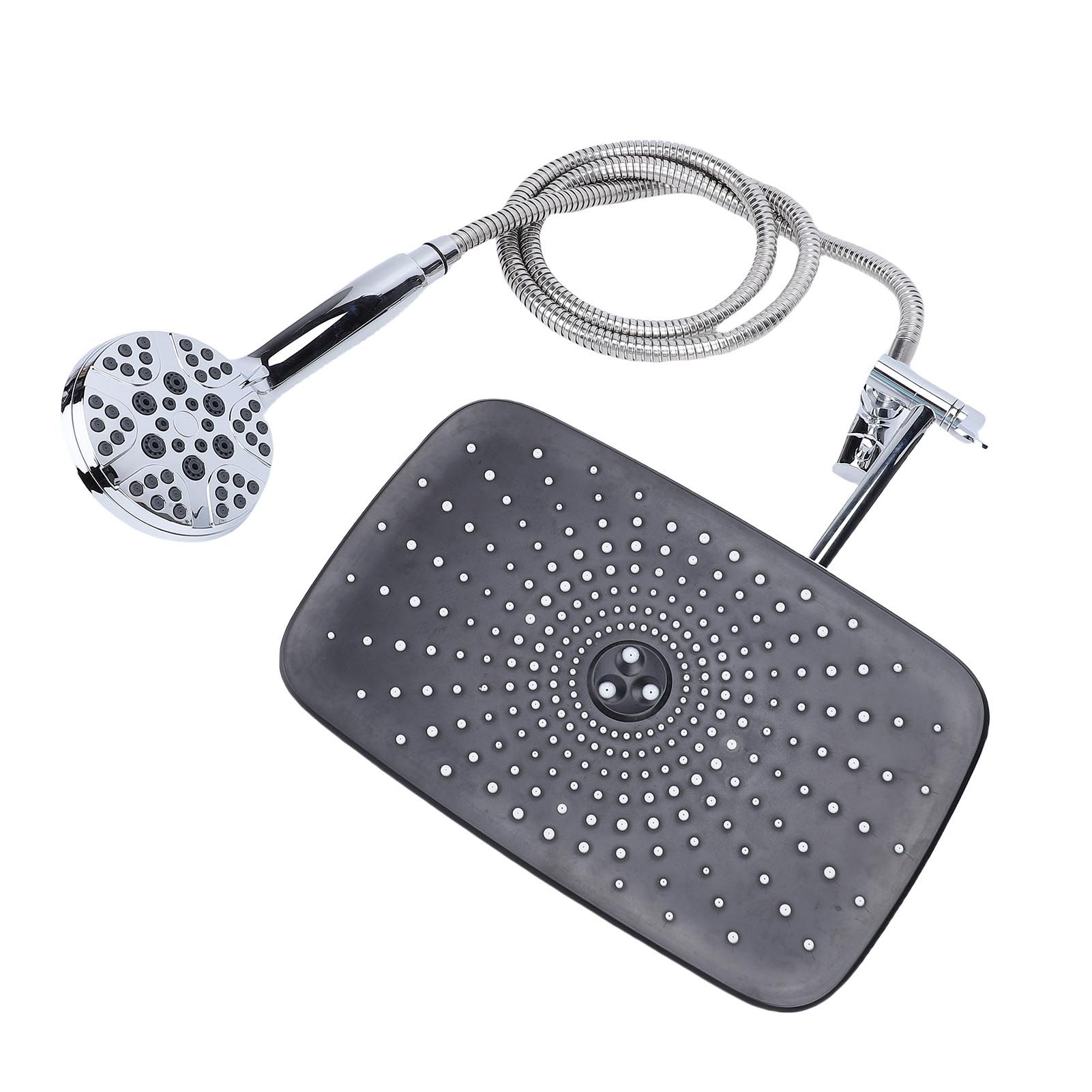 Showerhead Combo Stainless Steel 12 Inch Rain Shower Head with Adjustable view 8