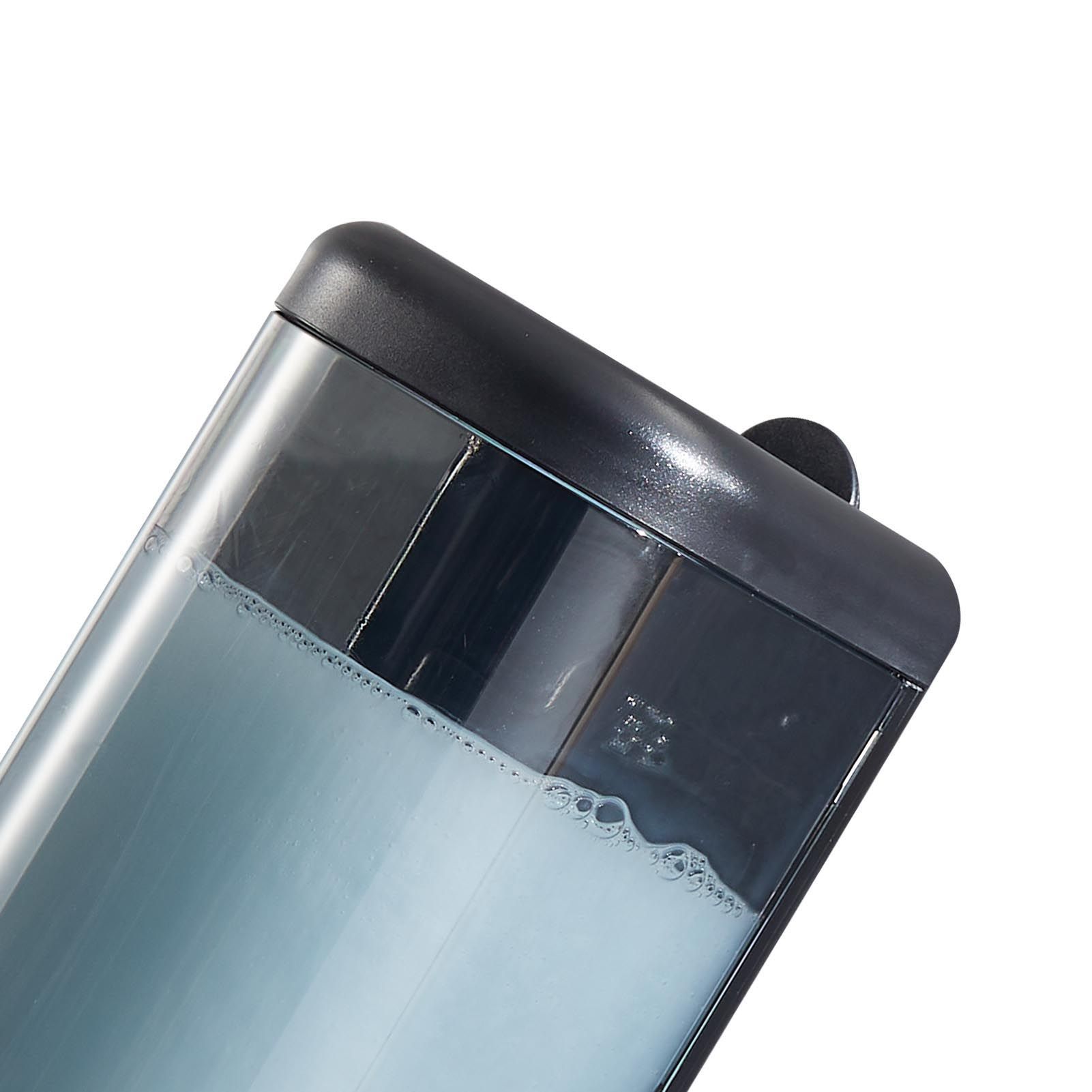 Manual Soap Dispenser Wall Mount Single Compartment Liquid 480ml Large view 2